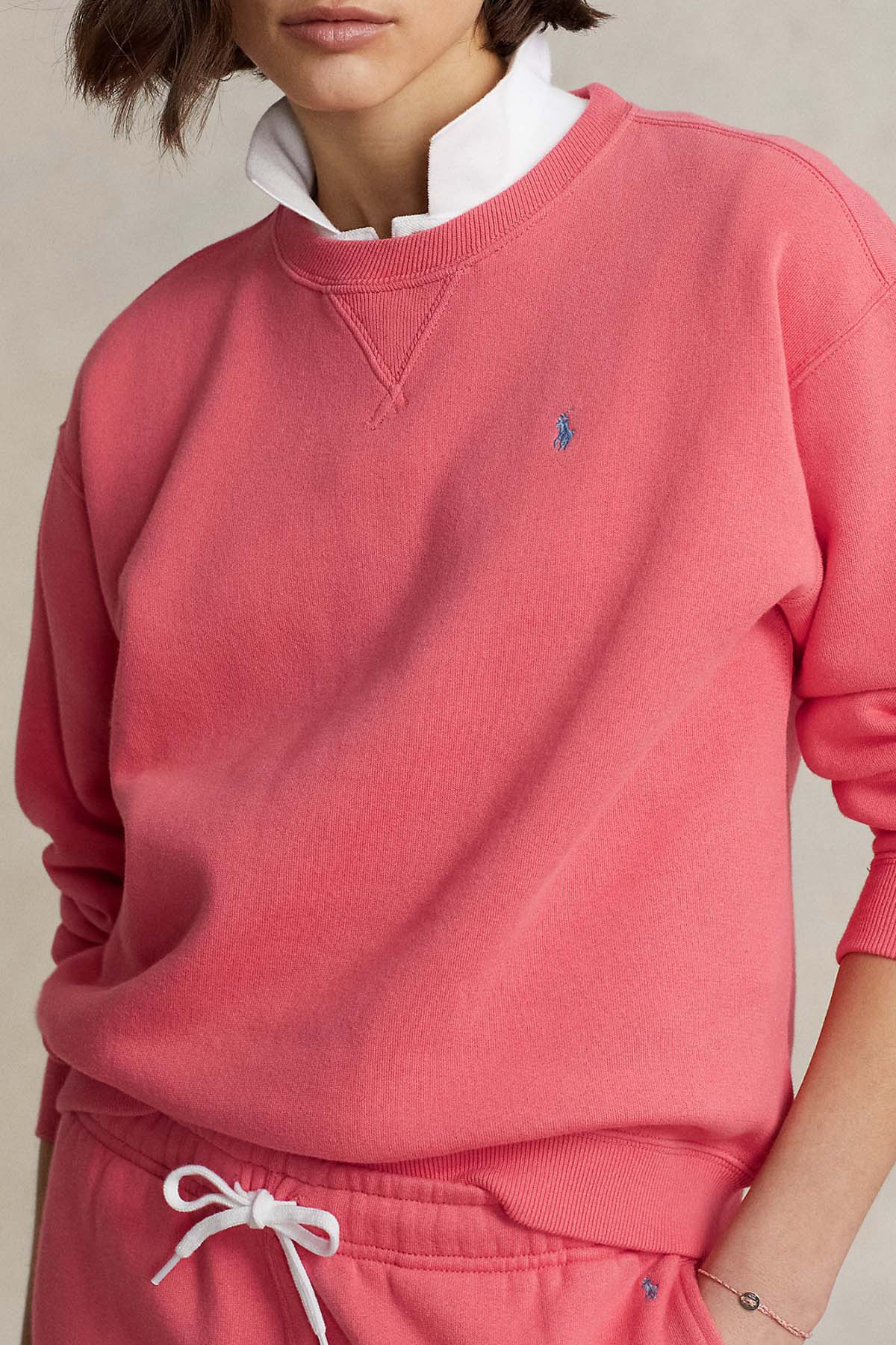 Polo Ralph Lauren Yuvarlak Yaka Şardonlu Sweatshirt-Libas Trendy Fashion Store