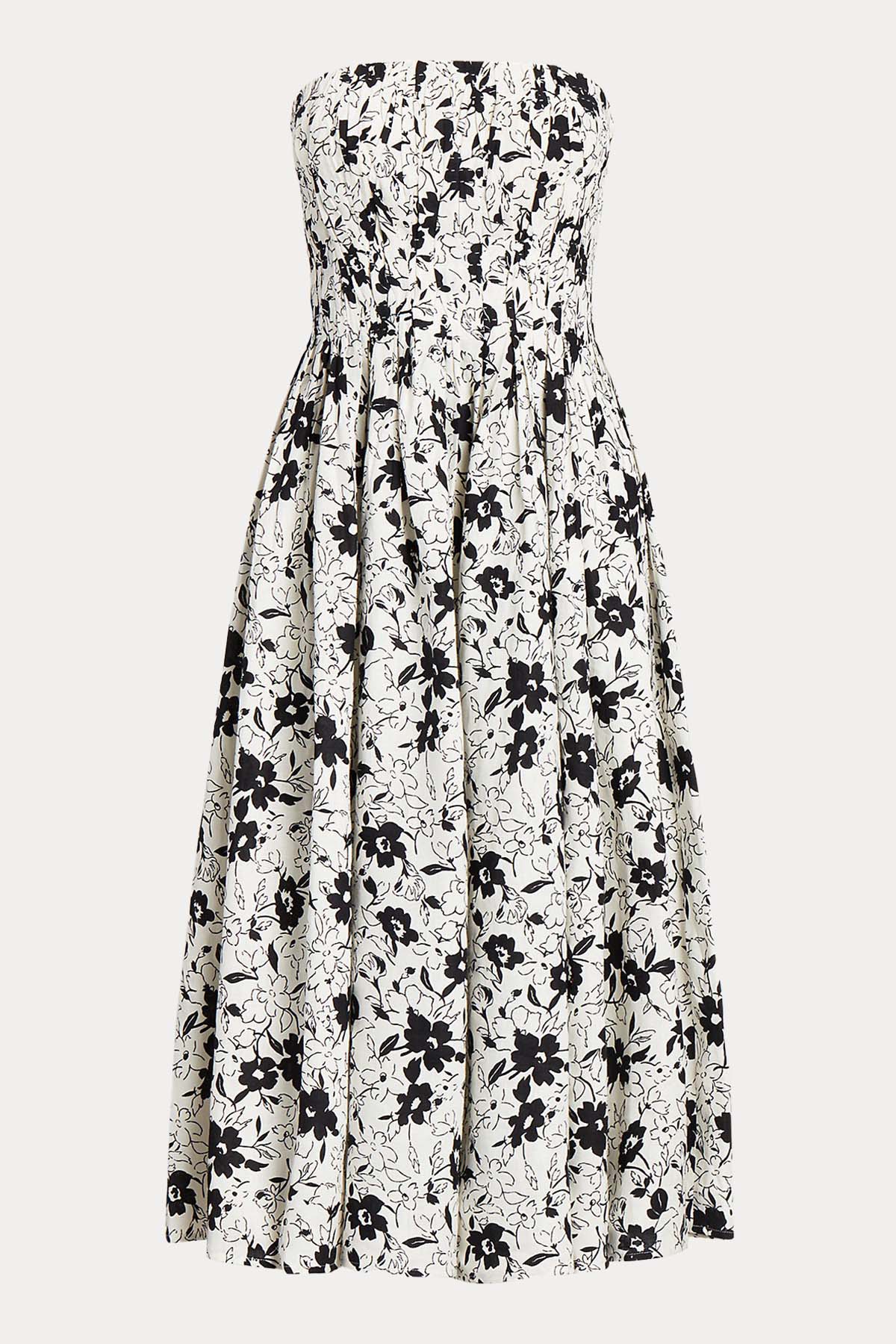 Polo Ralph Lauren Straplez Midi Elbise-Libas Trendy Fashion Store