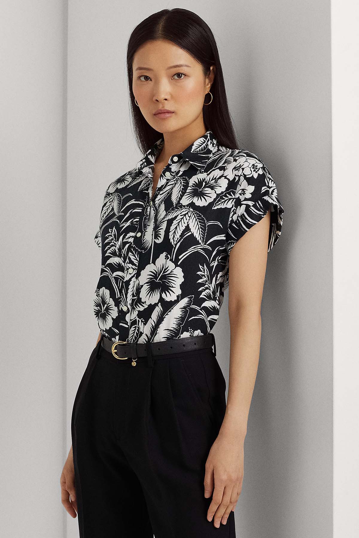 Polo Ralph Lauren Relaxed Fit Keten Gömlek-Libas Trendy Fashion Store