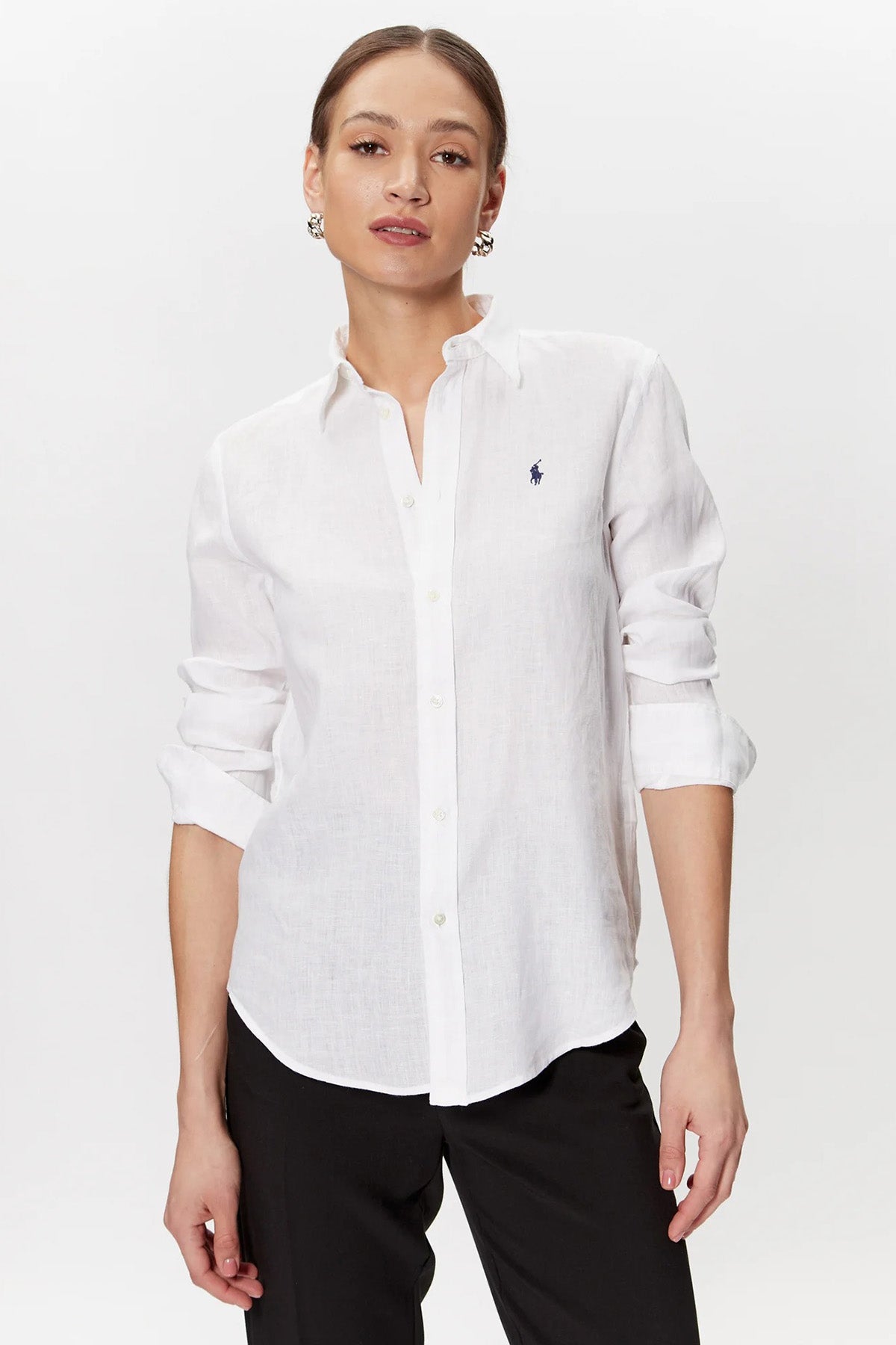 Polo Ralph Lauren Relaxed Fit Keten Gömlek-Libas Trendy Fashion Store