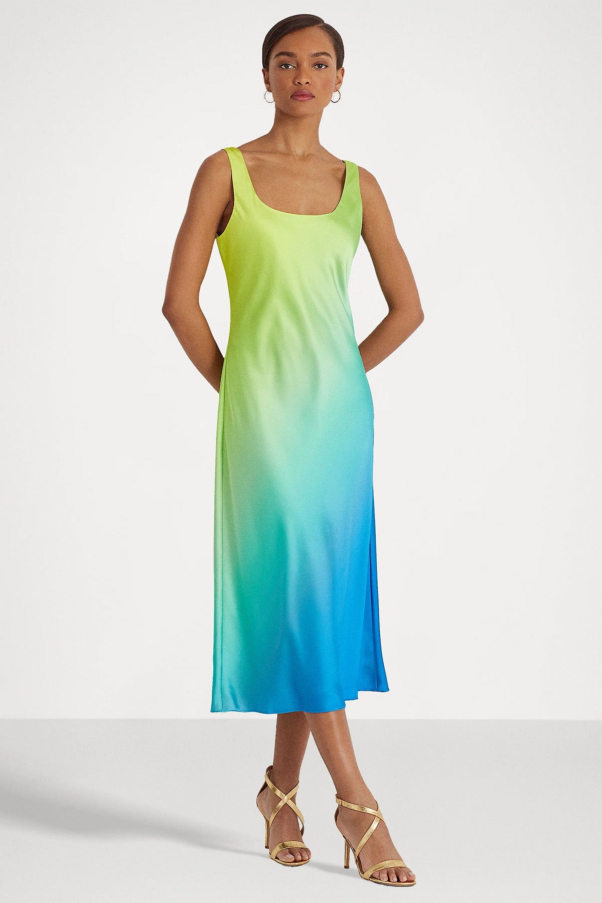 Polo Ralph Lauren Kolsuz Midi Elbise-Libas Trendy Fashion Store