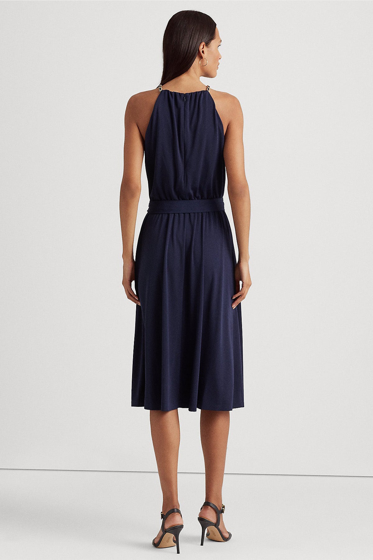 Polo Ralph Lauren Midi Abiye Elbise-Libas Trendy Fashion Store