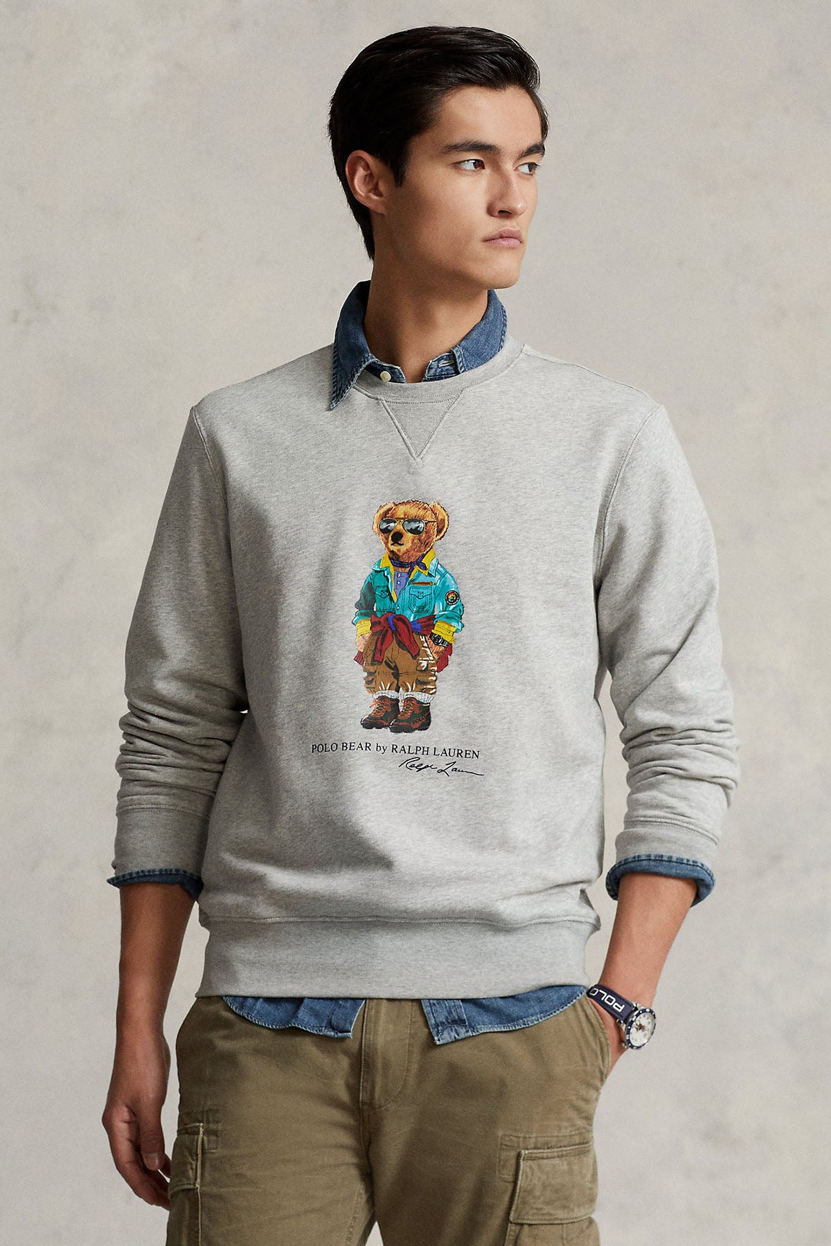 Polo Ralph Lauren Polo Bear Şardonlu Sweatshirt-Libas Trendy Fashion Store