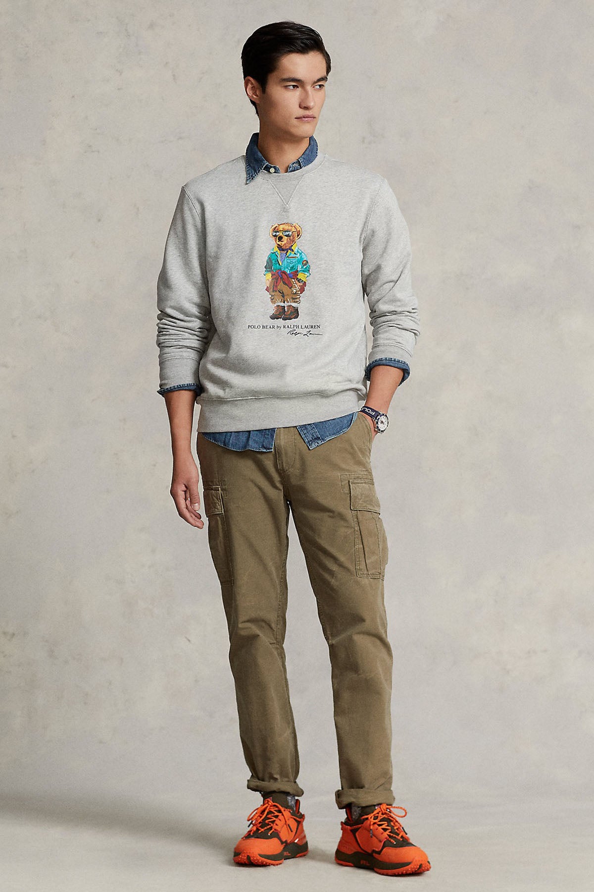 Polo Ralph Lauren Polo Bear Şardonlu Sweatshirt-Libas Trendy Fashion Store