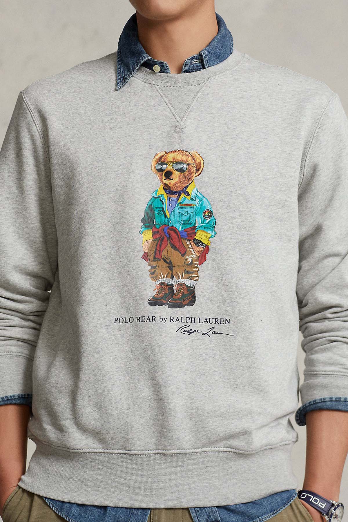 Polo Ralph Lauren Polo Bear Şardonlu Sweatshirt-Libas Trendy Fashion Store