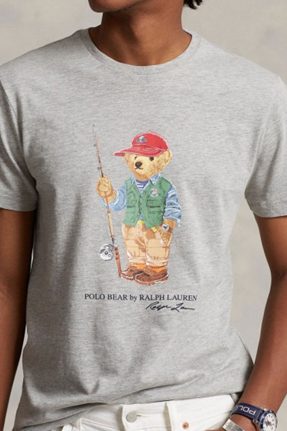 Polo Ralph Lauren Custom Slim Fit Polo Bear T-shirt-Libas Trendy Fashion Store