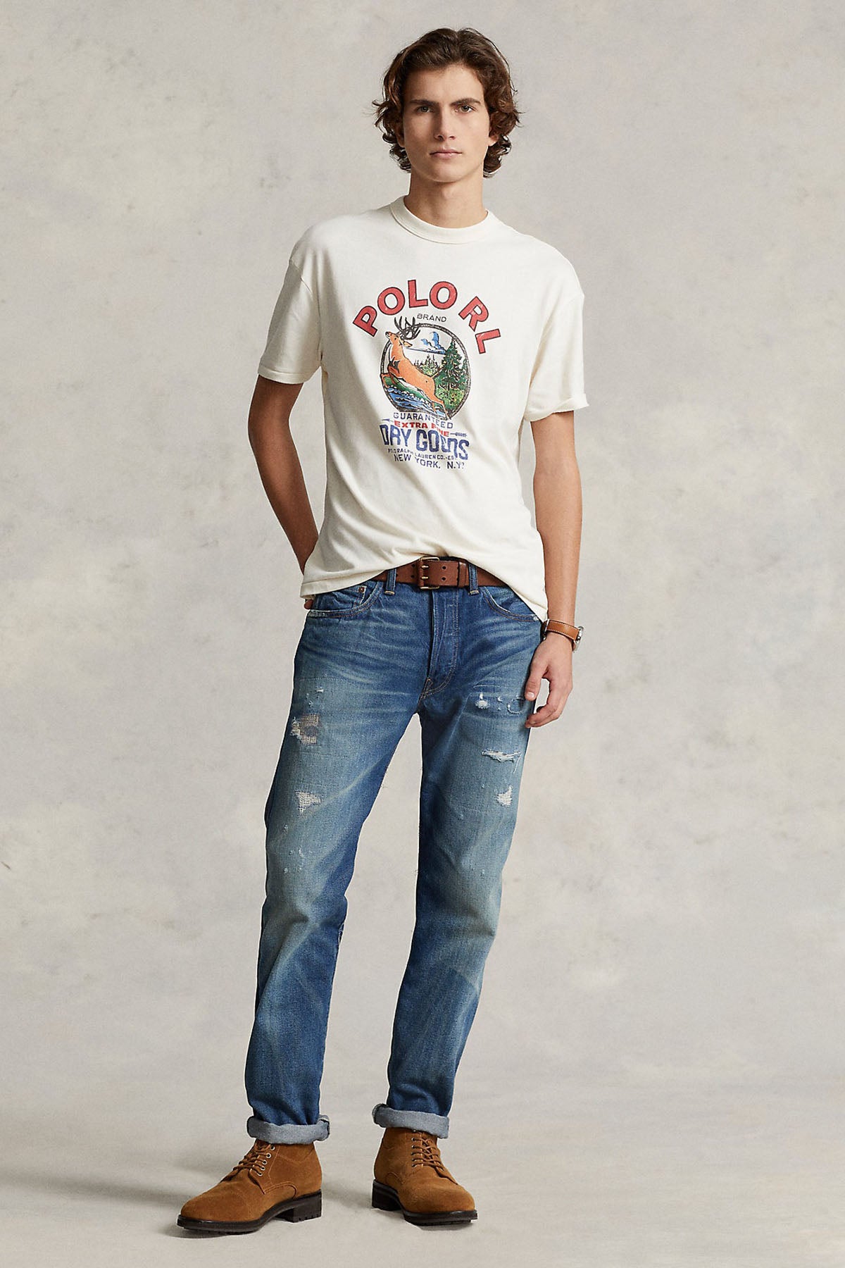 Polo Ralph Lauren Classic Fit Yuvarlak Yaka T-shirt-Libas Trendy Fashion Store