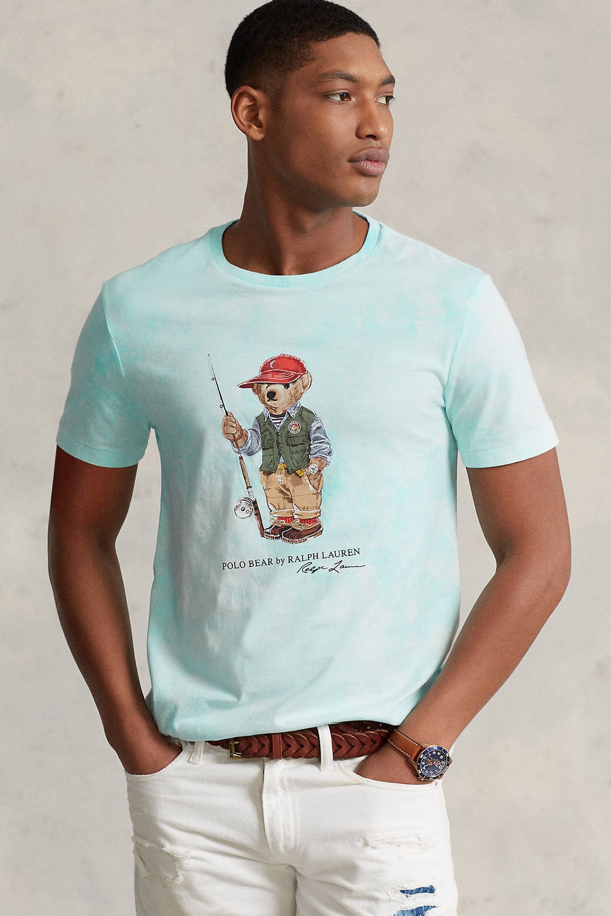 Polo Ralph Lauren Custom Slim Fit Polo Bear T-shirt-Libas Trendy Fashion Store
