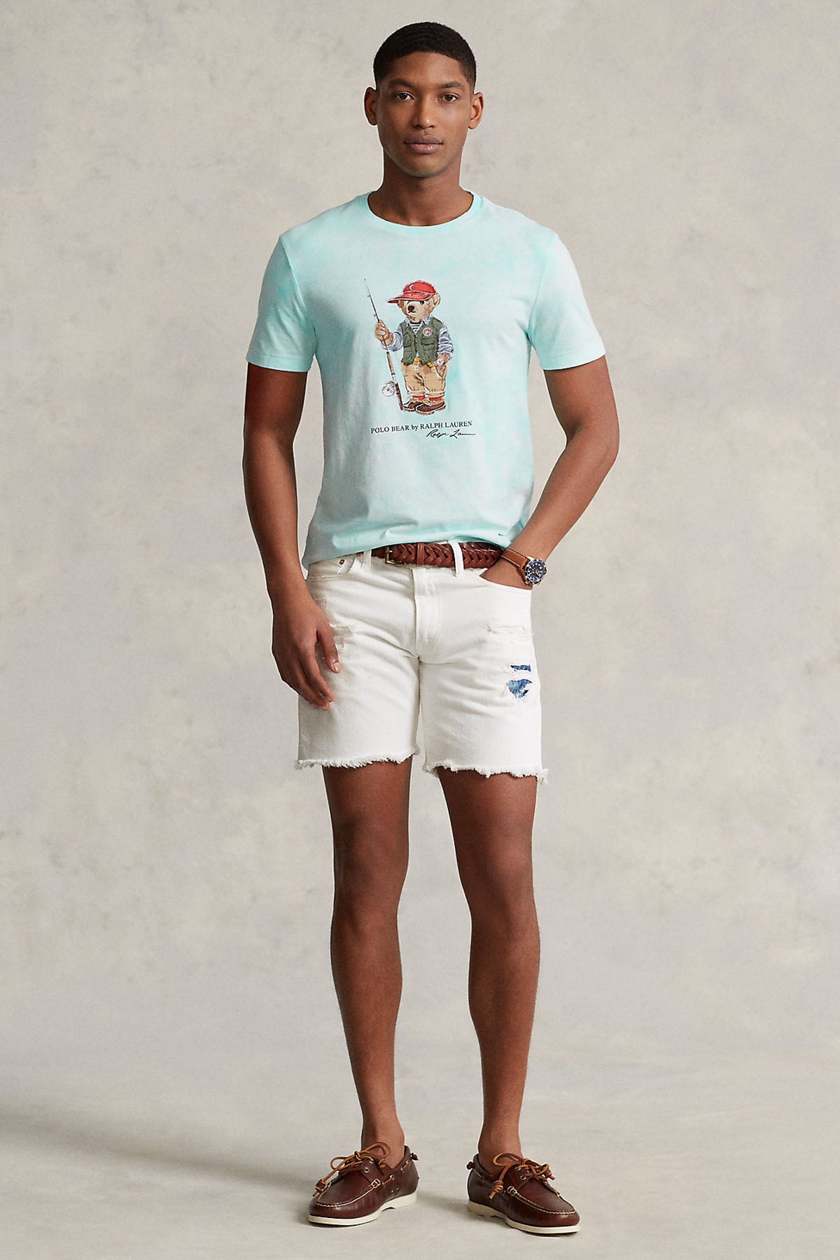 Polo Ralph Lauren Custom Slim Fit Polo Bear T-shirt-Libas Trendy Fashion Store