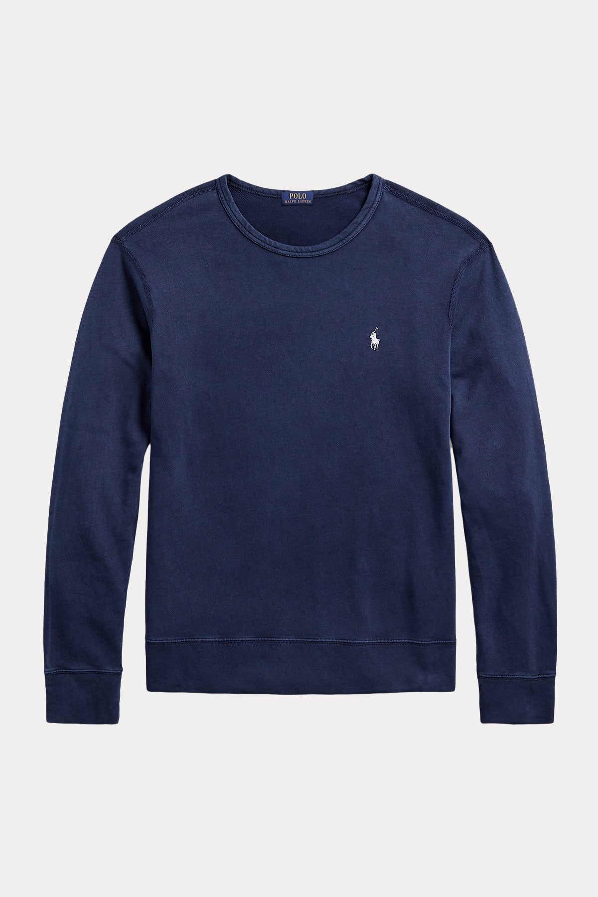 Polo Ralph Lauren Yuvarlak Yaka Yıkamalı İçi Şardonlu Sweatshirt-Libas Trendy Fashion Store