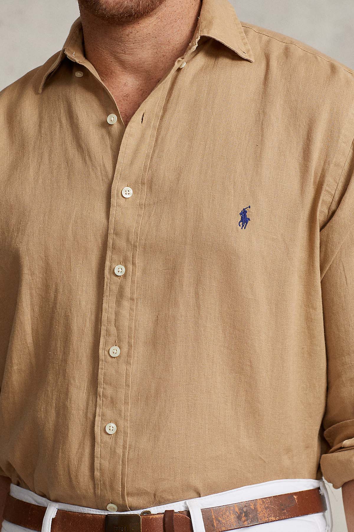 Polo Ralph Lauren Custom Fit Keten Gömlek-Libas Trendy Fashion Store