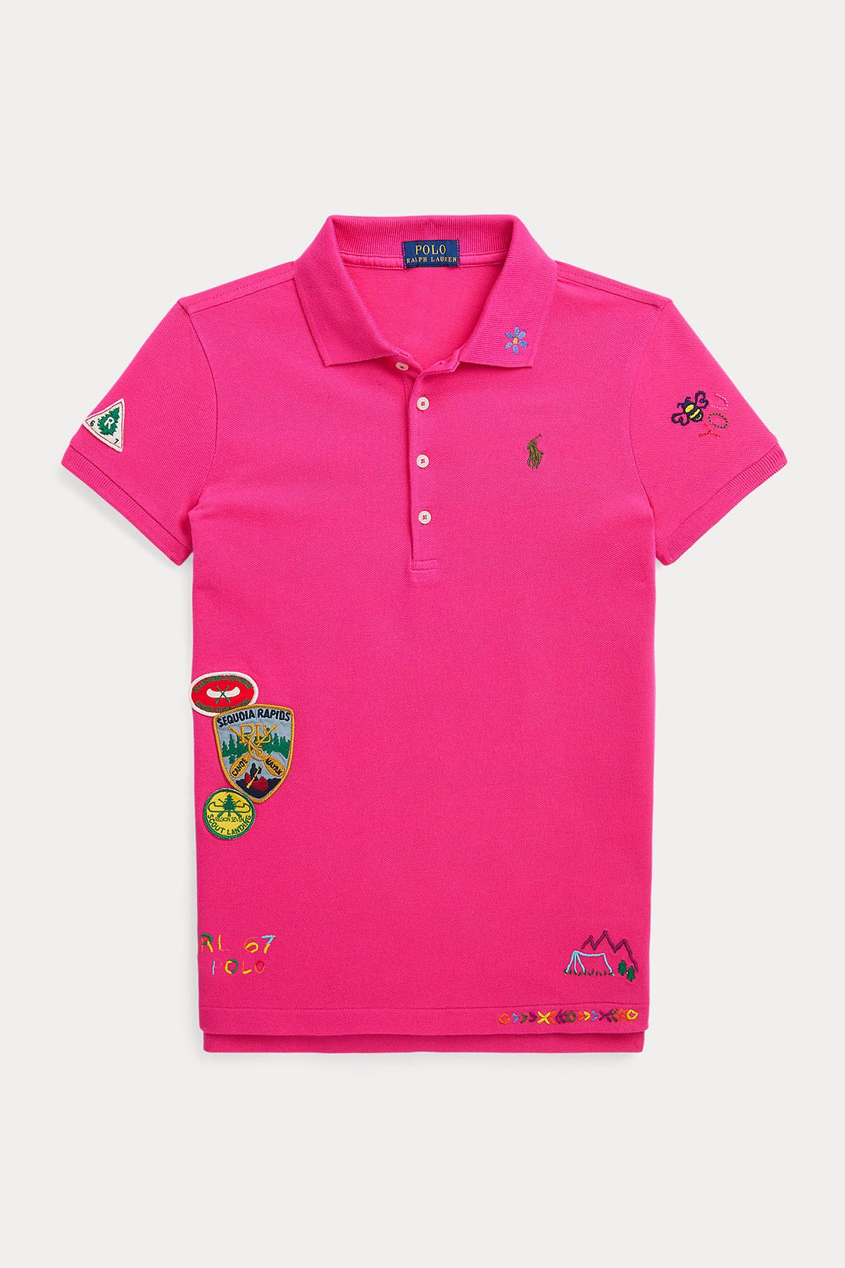 Polo Ralph Lauren Kids S-M Beden Kız Çocuk Polo Yaka T-shirt-Libas Trendy Fashion Store