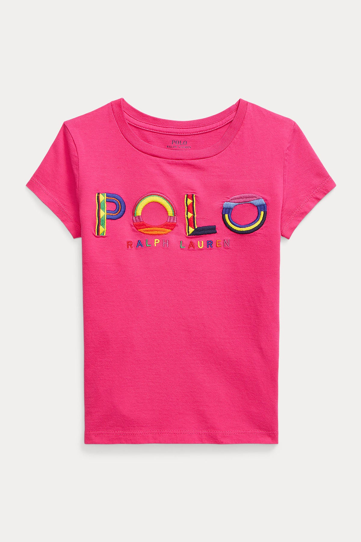 Polo Ralph Lauren Kids 5 Yaş Kız Çocuk Logolu T-shirt-Libas Trendy Fashion Store