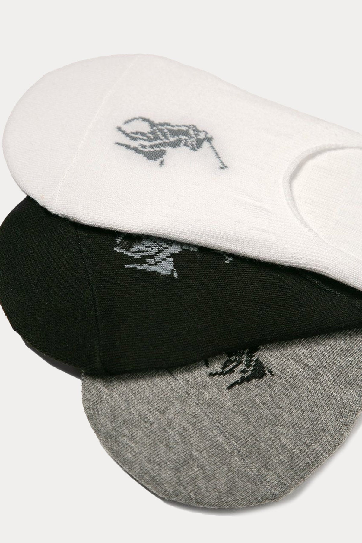 Polo Ralph Lauren Erkek 3'lü Paket Babet Çorap Seti-Libas Trendy Fashion Store