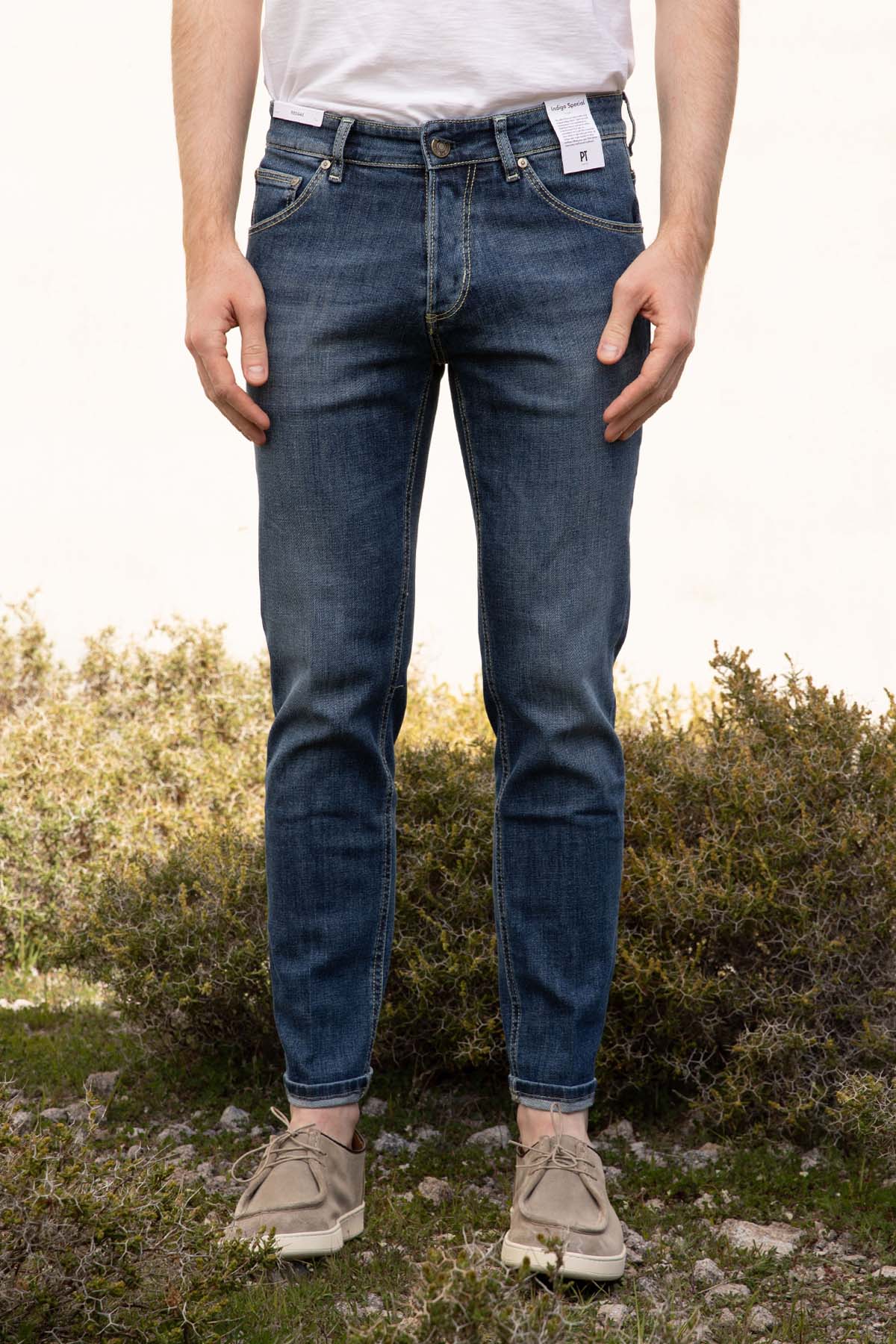 Pantaloni Torino Reggae Fit Yıkamalı Streç Jeans-Libas Trendy Fashion Store