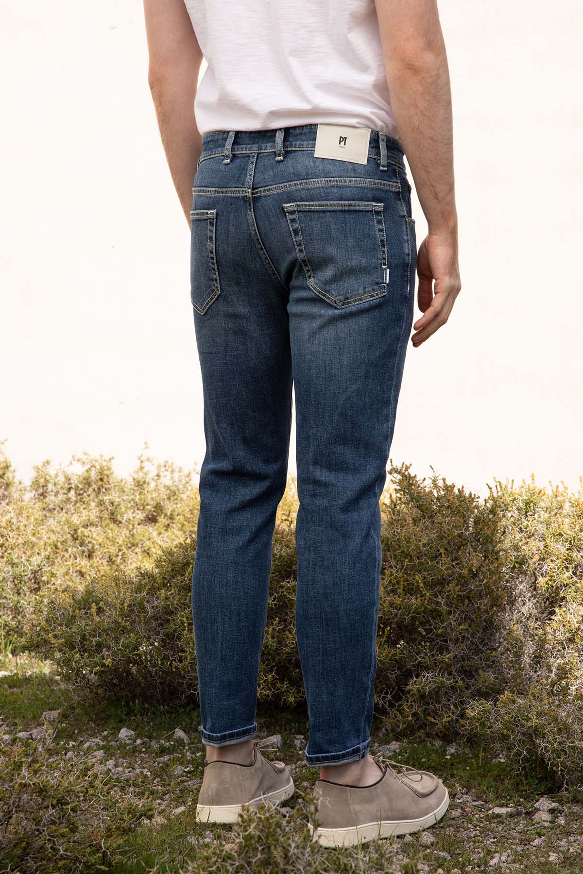 Pantaloni Torino Reggae Fit Yıkamalı Streç Jeans-Libas Trendy Fashion Store