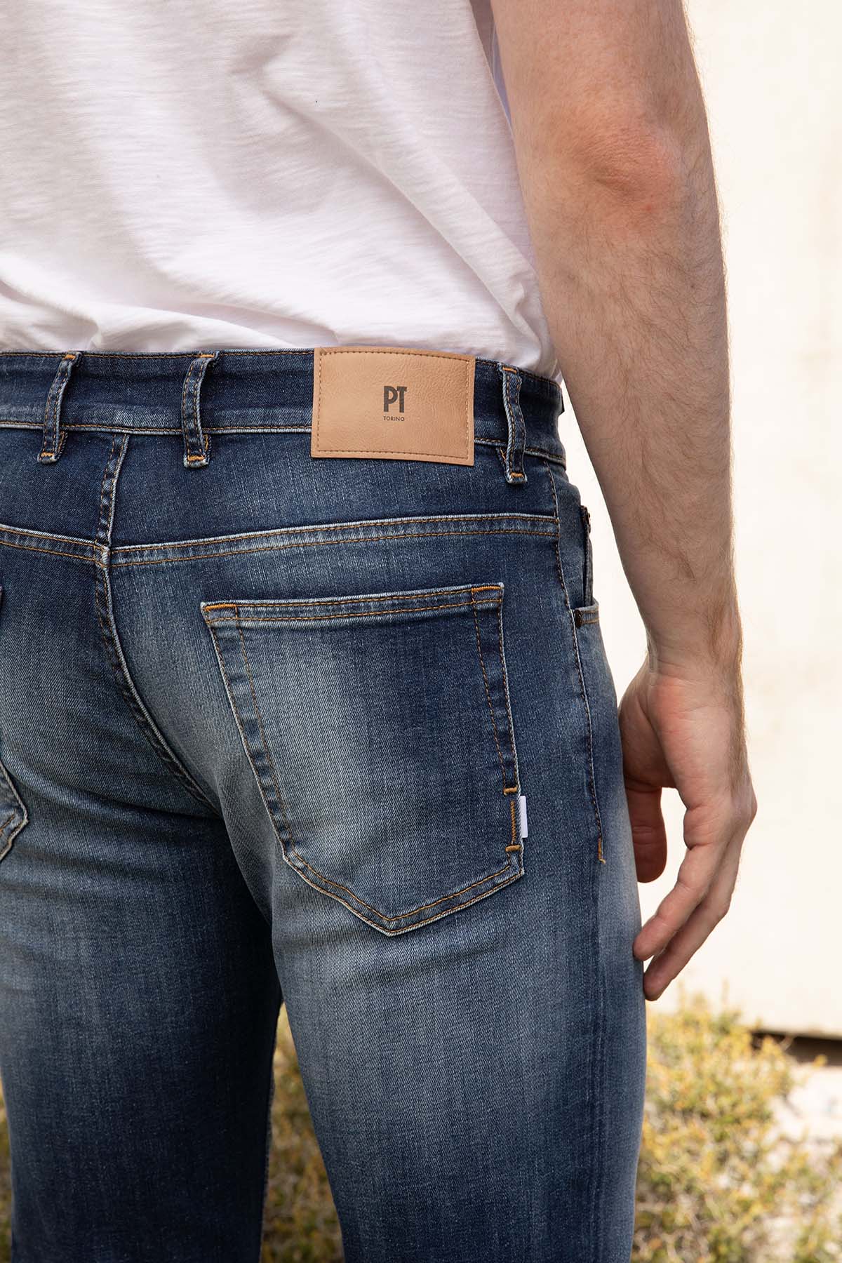 Pantaloni Torino Reggae Fit Yıkamalı Streç Jeans-Libas Trendy Fashion Store