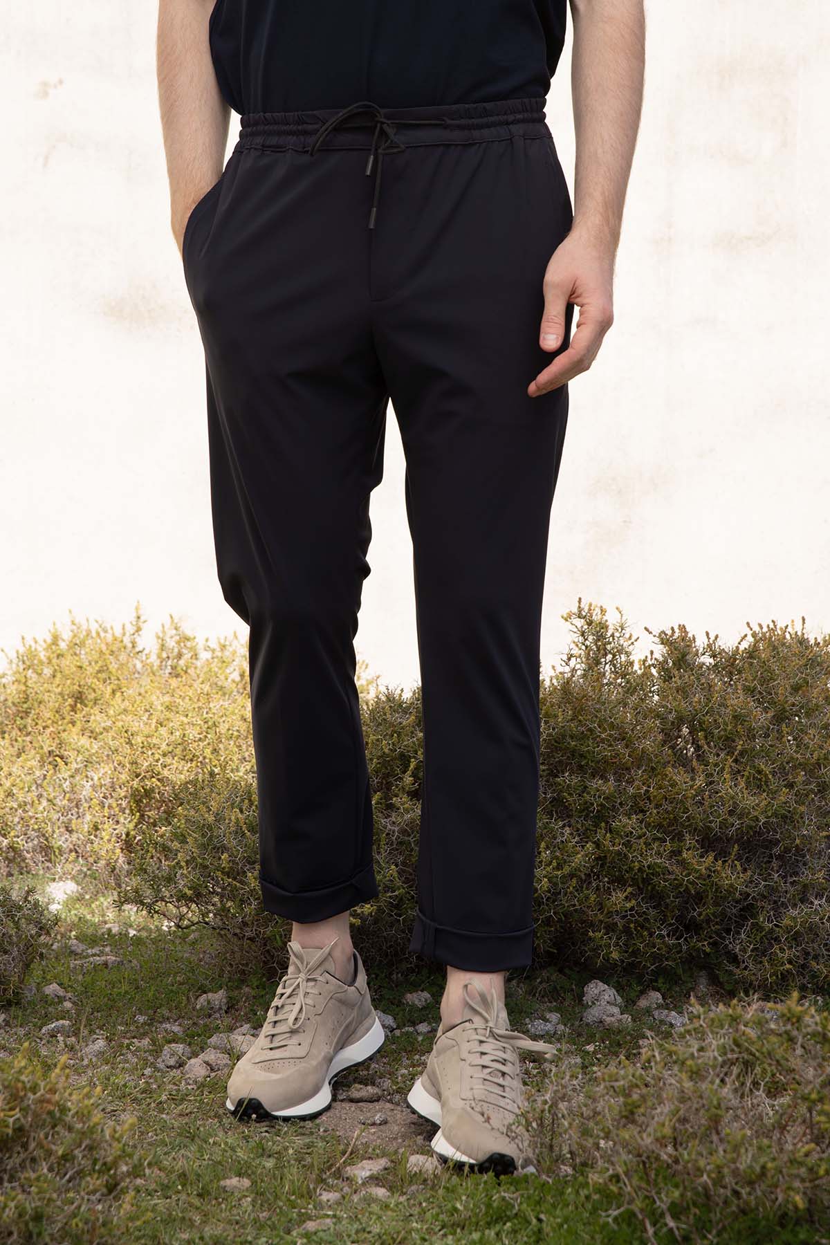 Pantaloni Torino Omega Slim Fit Beli Lastikli Streç Pantolon-Libas Trendy Fashion Store