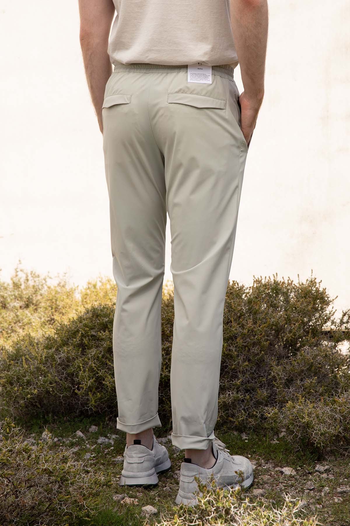 Pantaloni Torino Omega Slim Fit Beli Lastikli Streç Pantolon-Libas Trendy Fashion Store