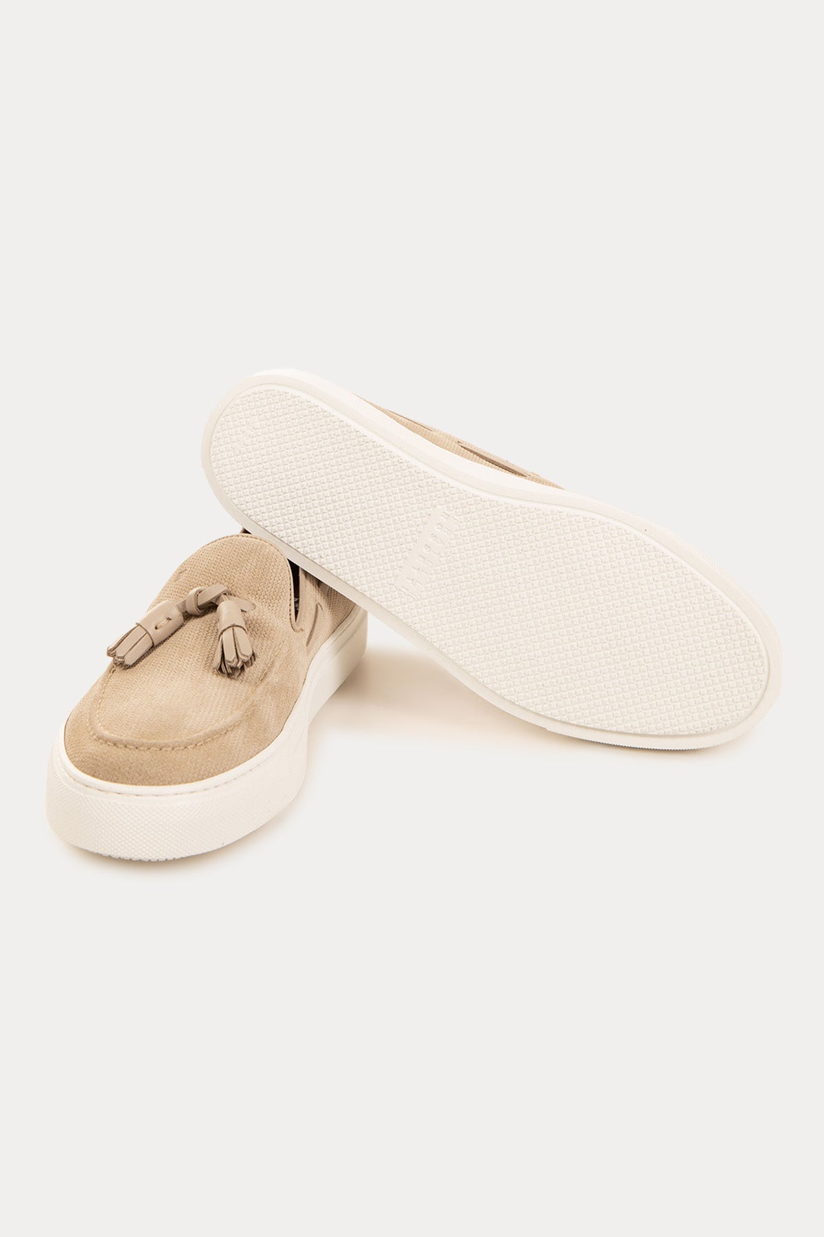 Fratelli Rossetti Örgü Deri Püsküllü Loafer Ayakkabı-Libas Trendy Fashion Store