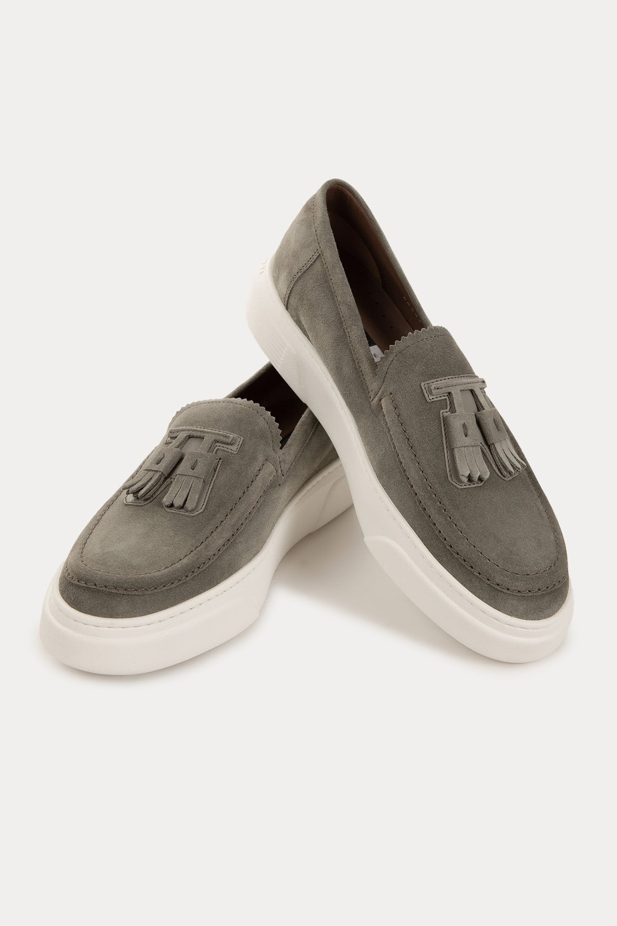 Fratelli Rossetti Püsküllü Süet Loafer Ayakkabı-Libas Trendy Fashion Store