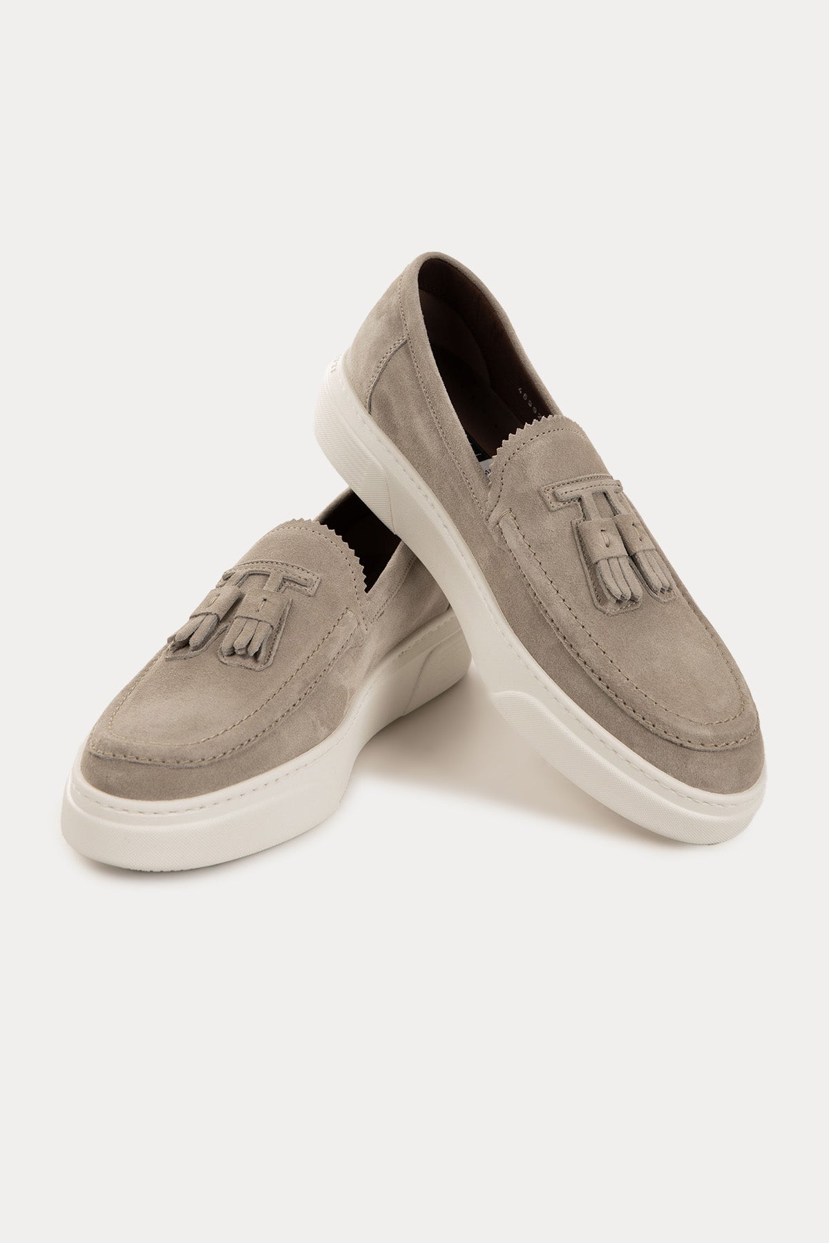 Fratelli Rossetti Püsküllü Süet Loafer Ayakkabı-Libas Trendy Fashion Store