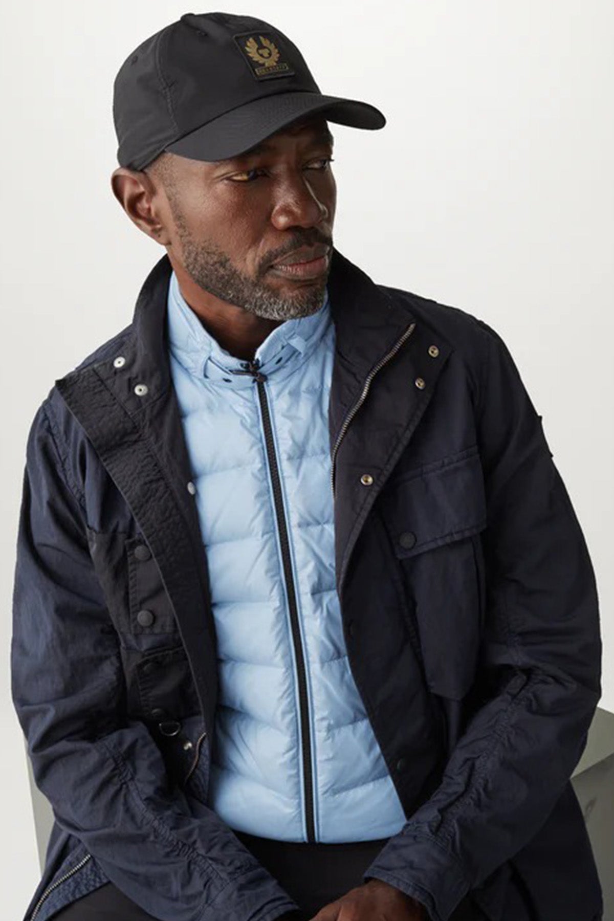 Belstaff Circuit Dik Yaka Puffer Yelek-Libas Trendy Fashion Store