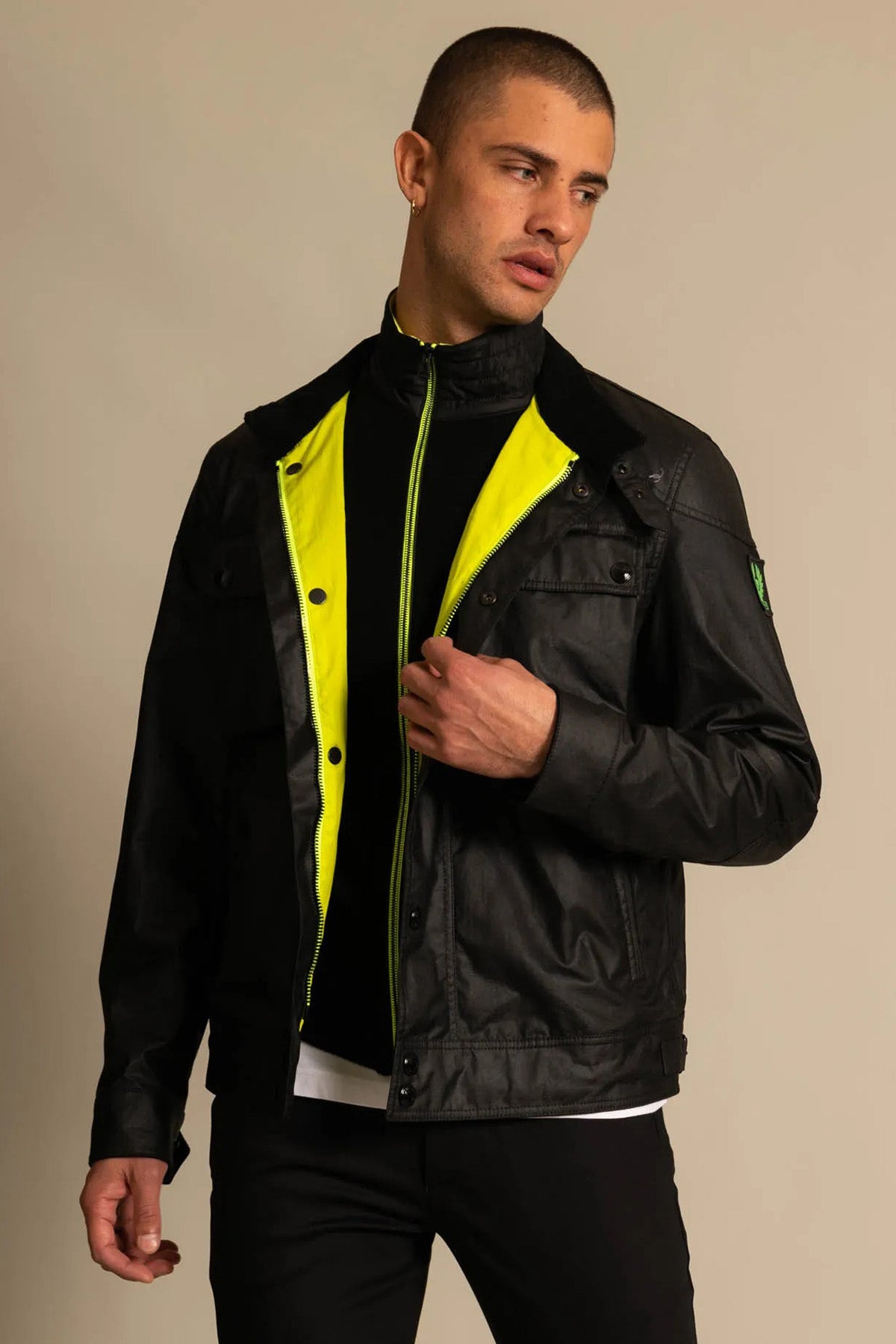 Belstaff Icon Flash Racemaster Slim Fit Mont-Libas Trendy Fashion Store