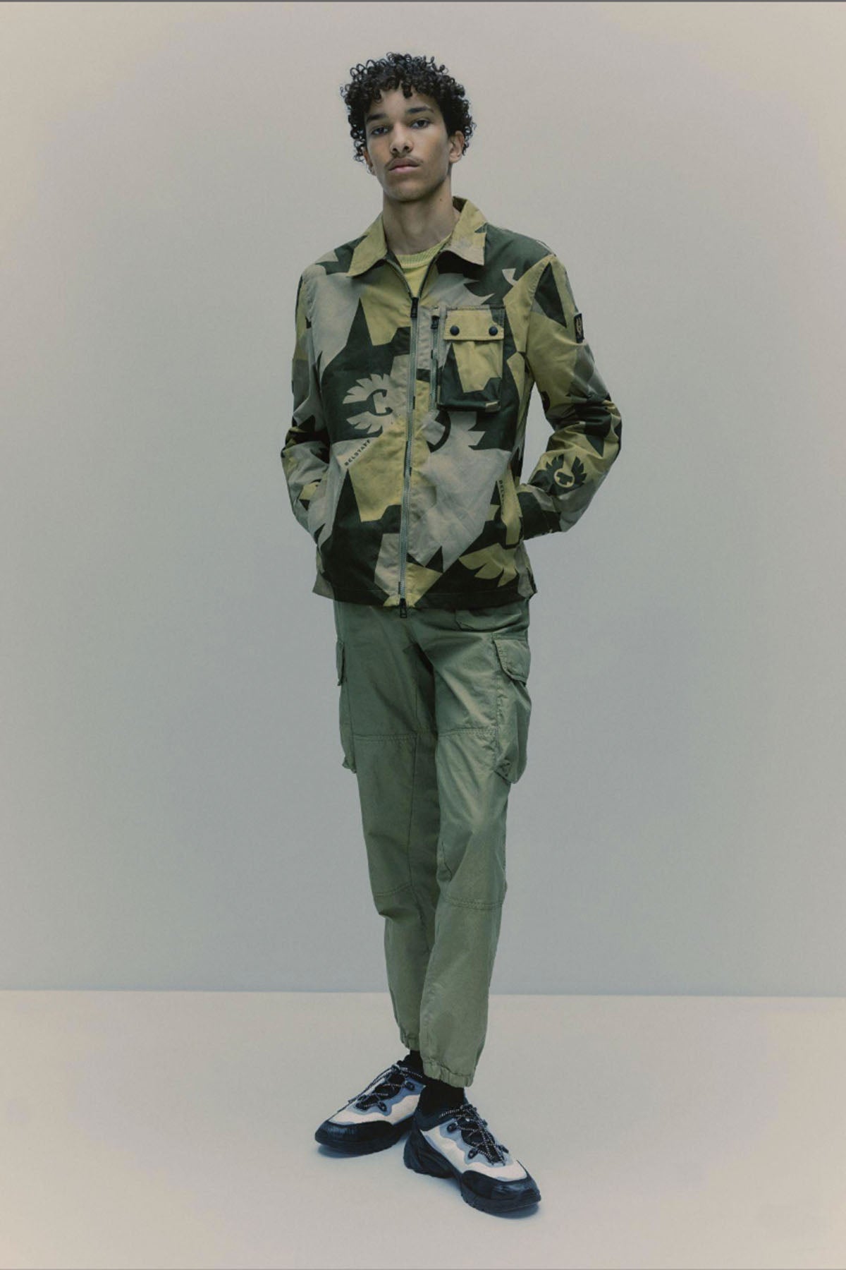 Belstaff Fragment Phoenix Rail Desenli Ceket-Libas Trendy Fashion Store