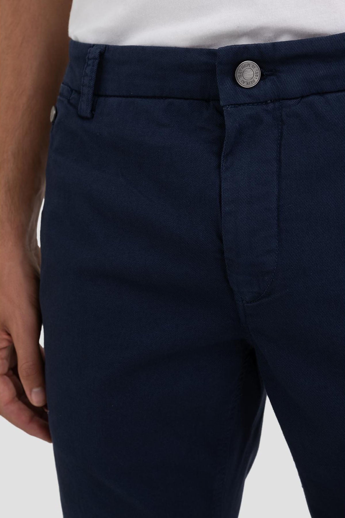 Replay Benni Hyperflex Yandan Cepli Regular Fit Pantolon-Libas Trendy Fashion Store