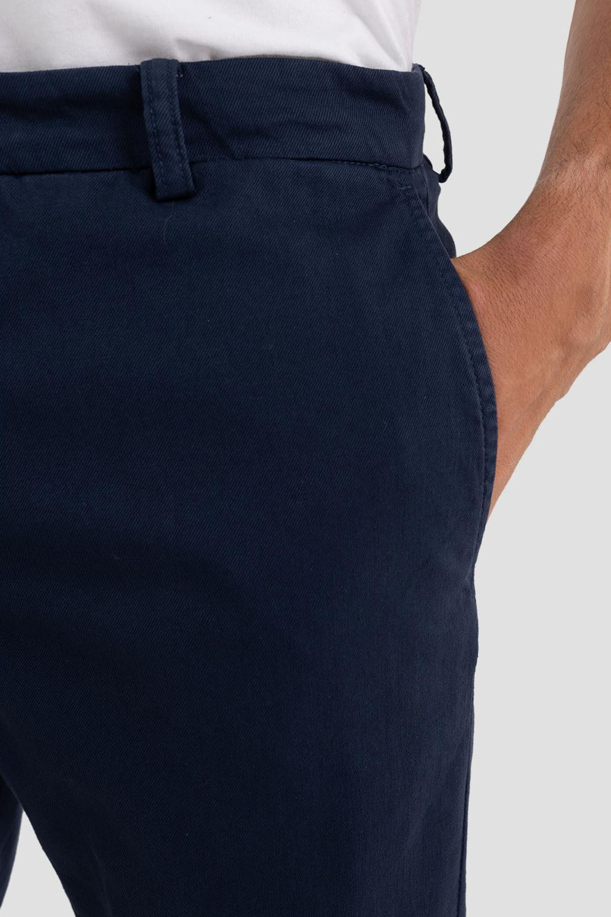 Replay Benni Hyperflex Yandan Cepli Regular Fit Pantolon-Libas Trendy Fashion Store