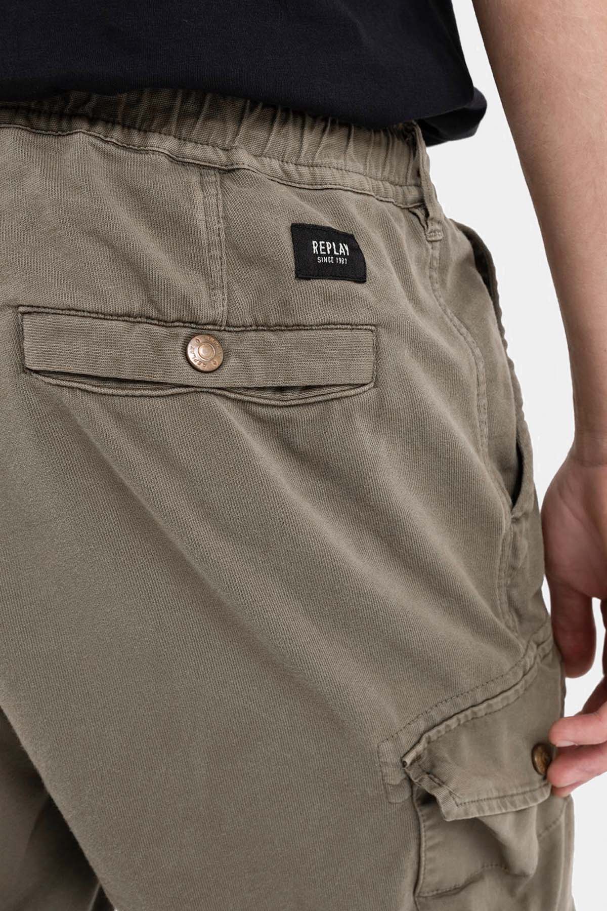 Replay Beli Lastikli Kargo Cepli Şort-Libas Trendy Fashion Store