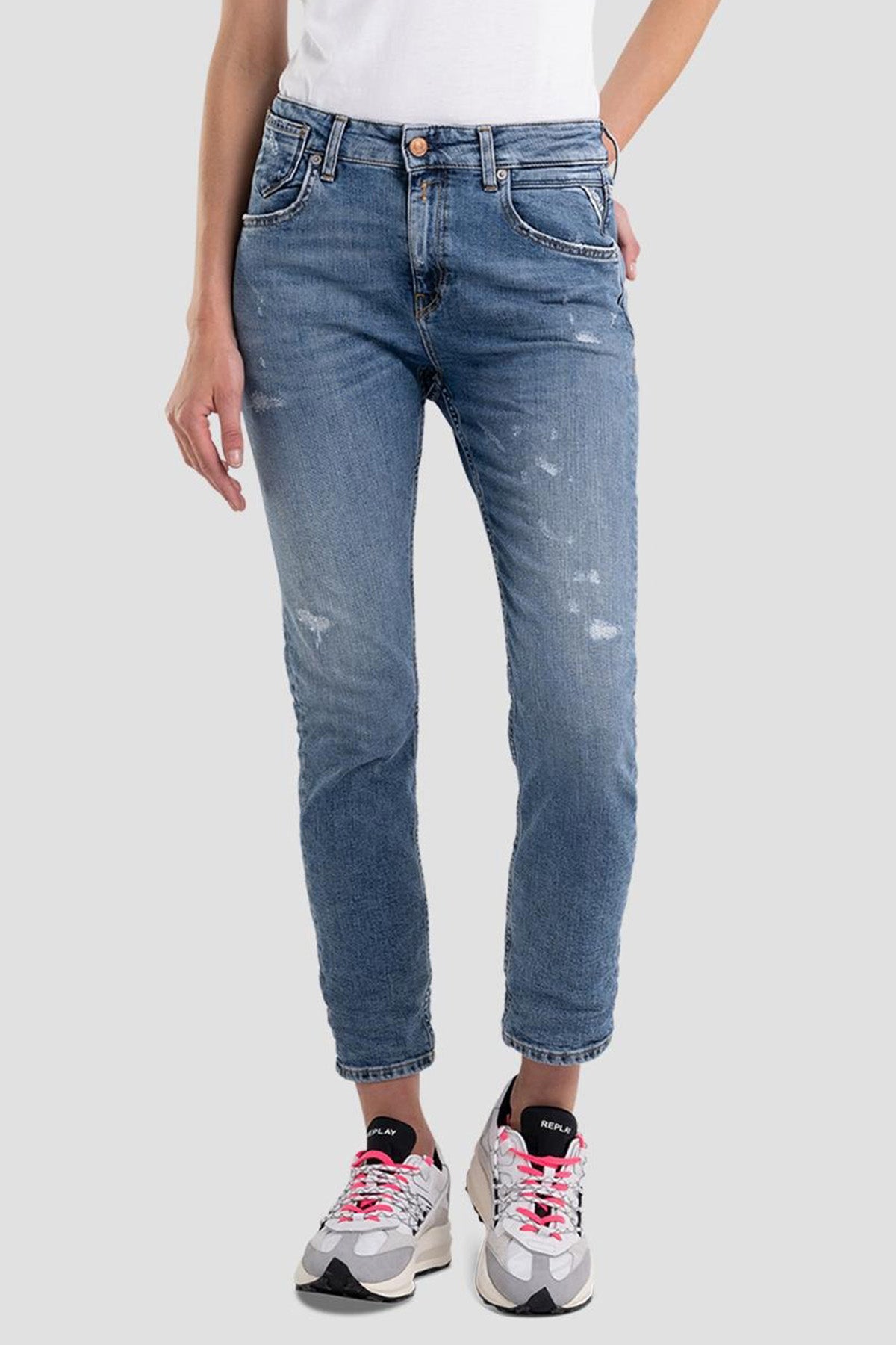 Replay Marty Slim Boyfit Jeans-Libas Trendy Fashion Store