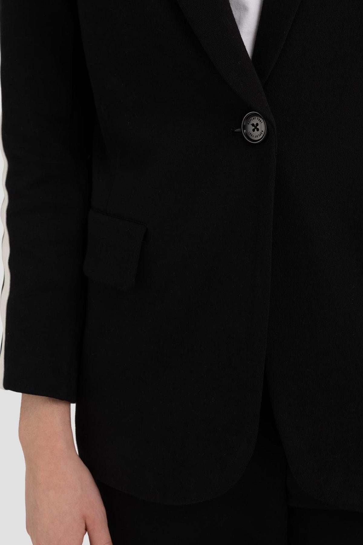 Replay Şerit Detaylı Blazer Ceket-Libas Trendy Fashion Store