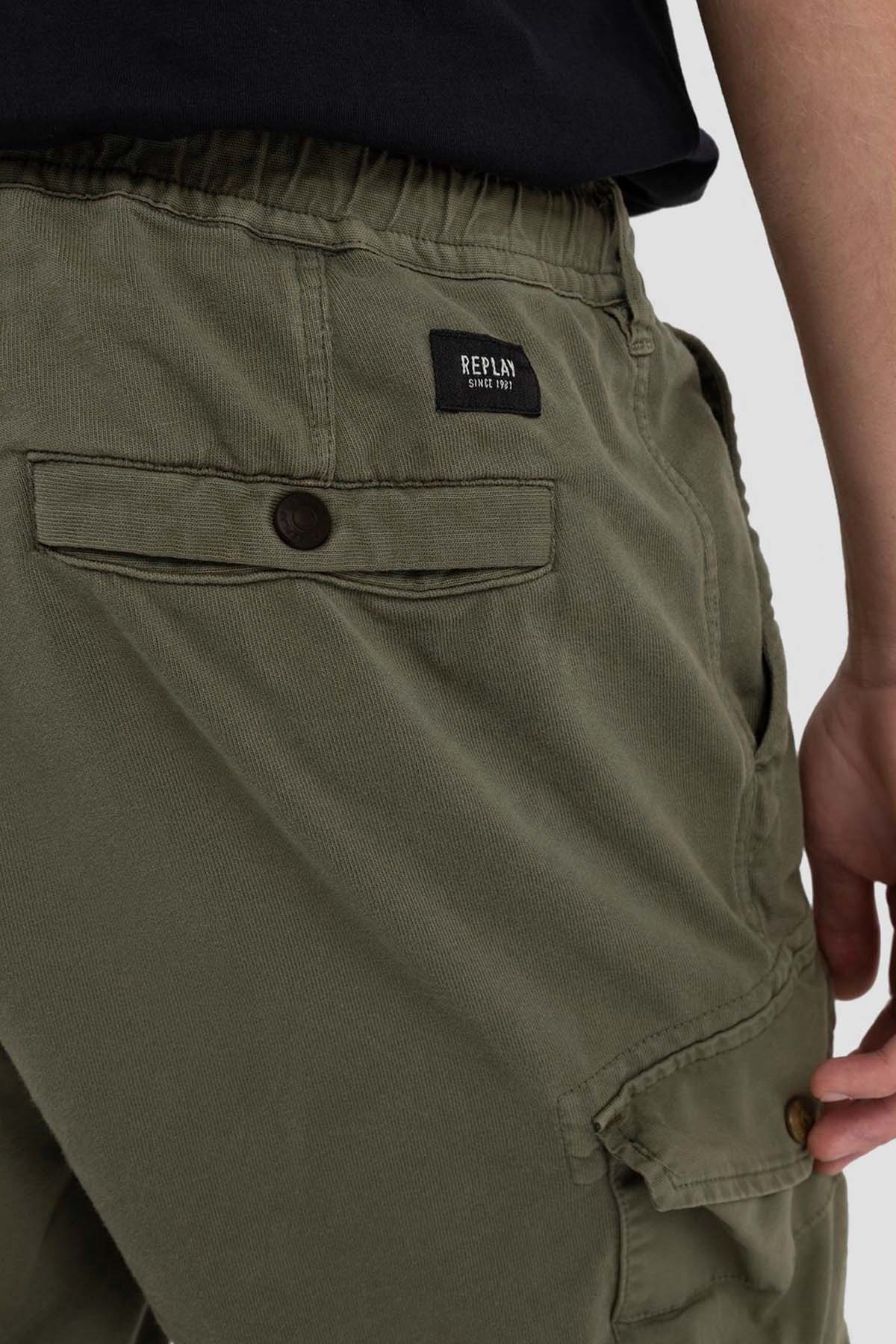 Replay Beli Lastikli Kargo Cepli Şort-Libas Trendy Fashion Store