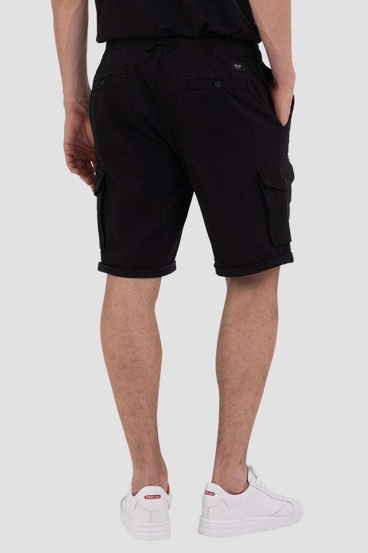 Replay Beli Lastikli Kargo Cepli Şort-Libas Trendy Fashion Store