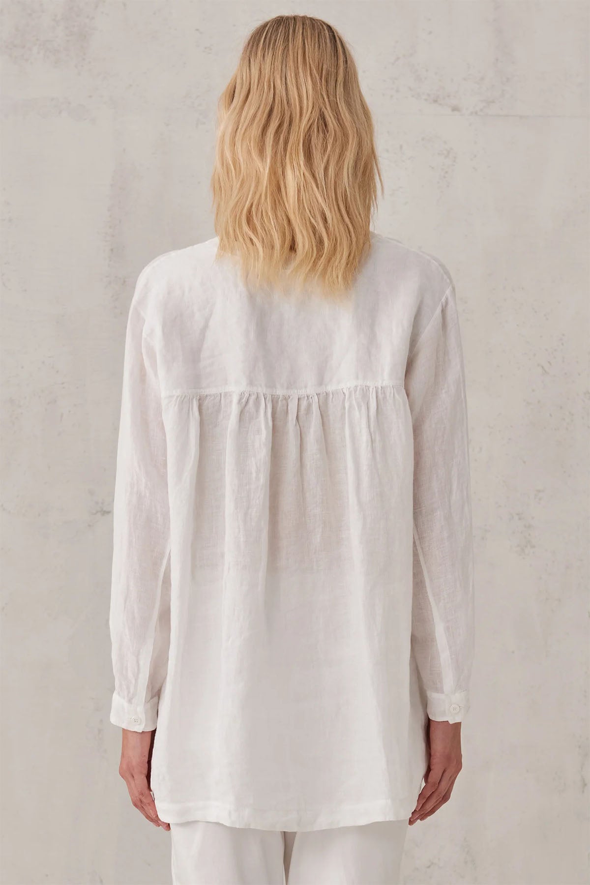 Transit Cep Detaylı Keten Gömlek-Libas Trendy Fashion Store