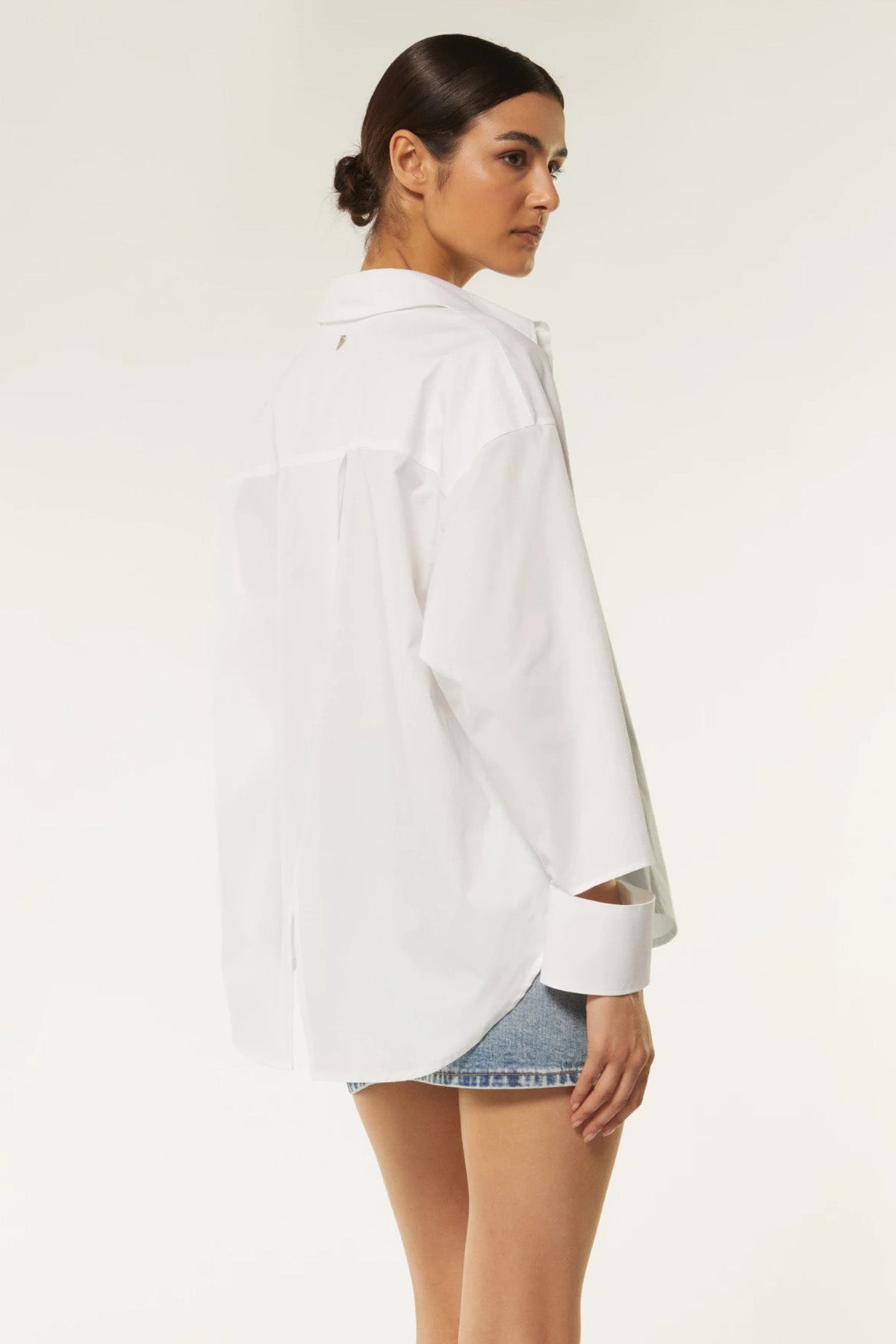 Dondup Ayrık Manşet Detaylı Geniş Kesim Gömlek-Libas Trendy Fashion Store