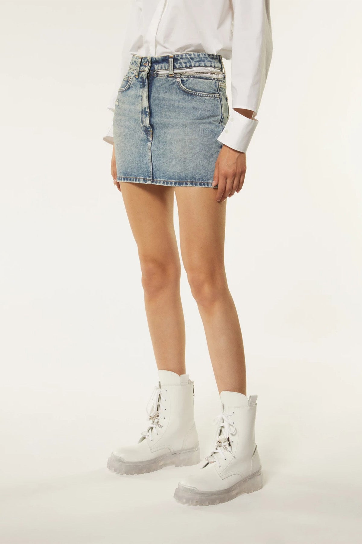 Dondup Bel Detaylı Mini Jean Etek-Libas Trendy Fashion Store