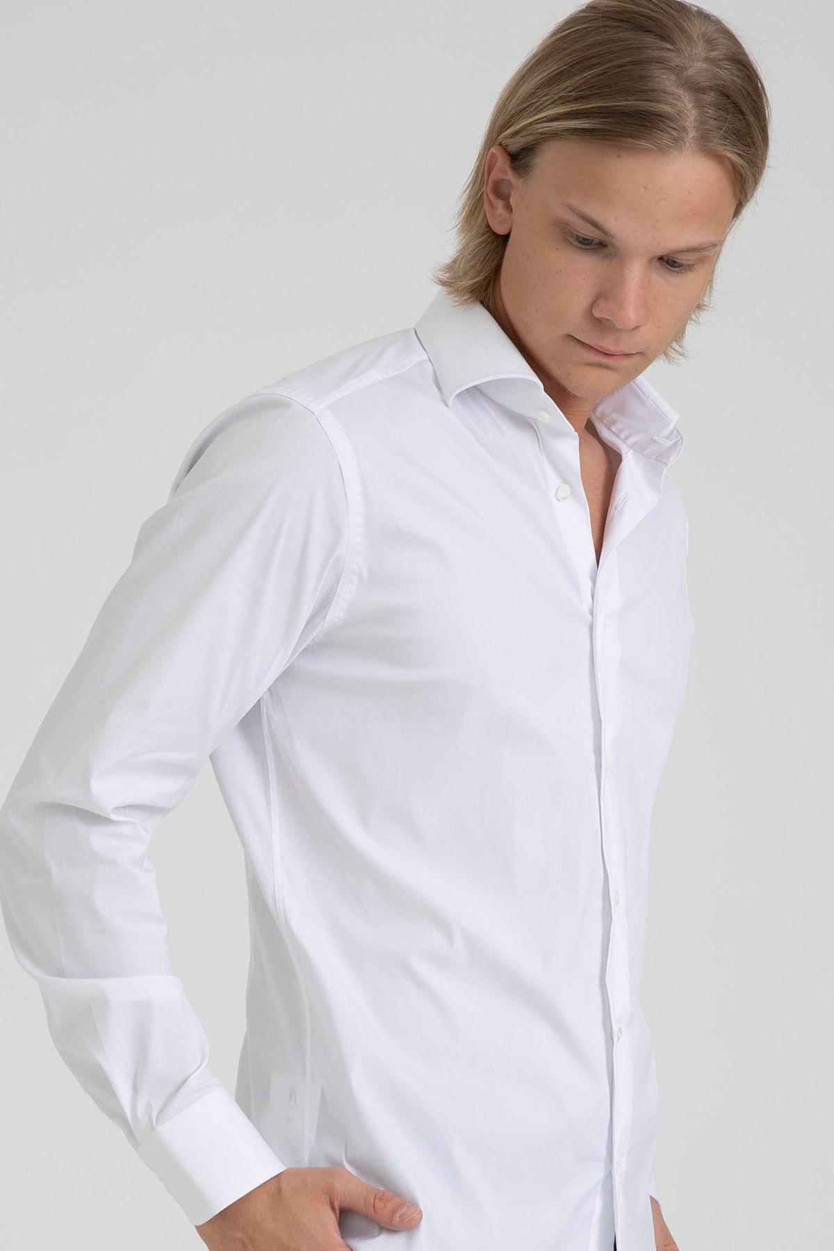 Tintoria Mattei Klasik Yaka Gömlek