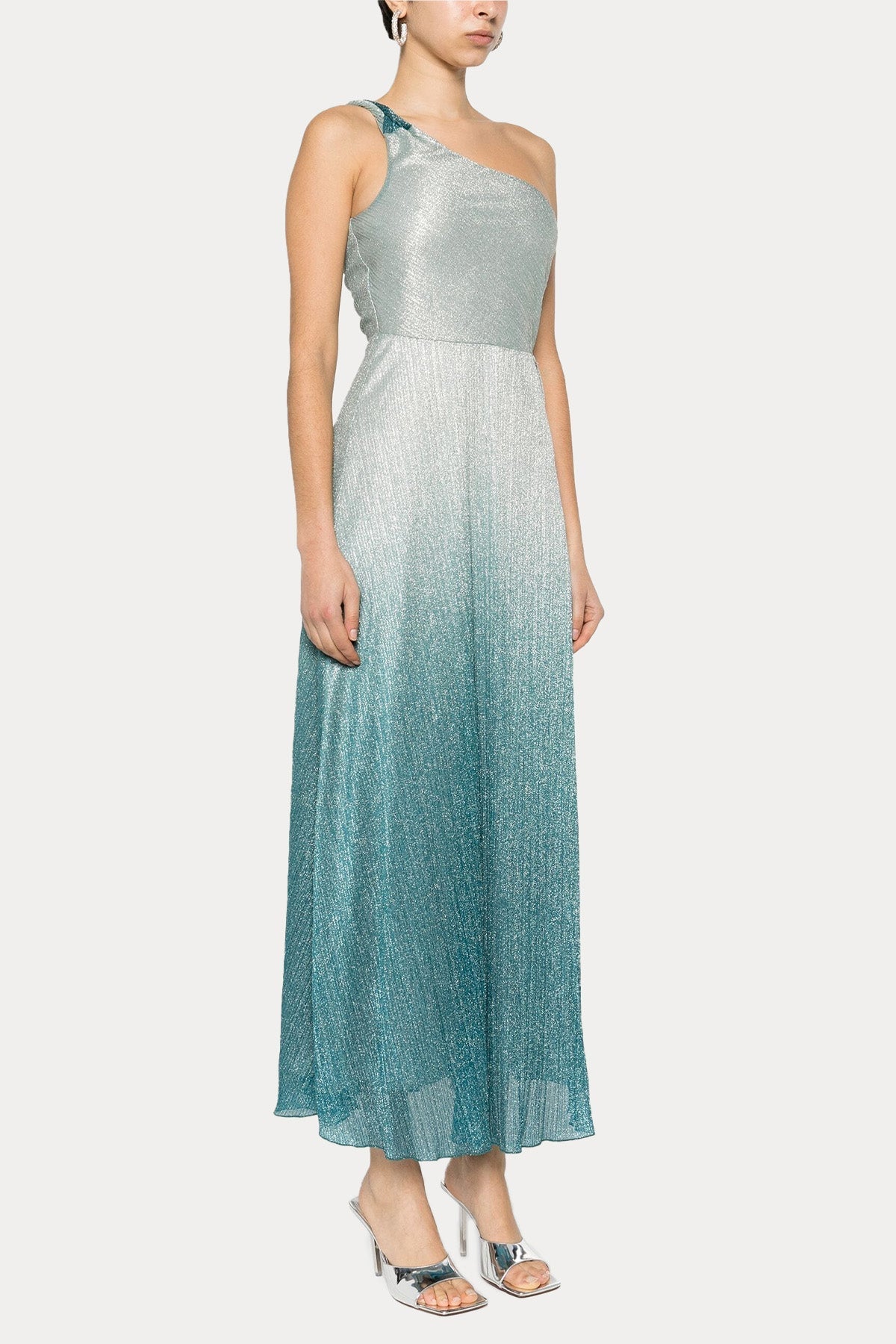 Liu Jo Tek Omuz Maxi Abiye Elbise