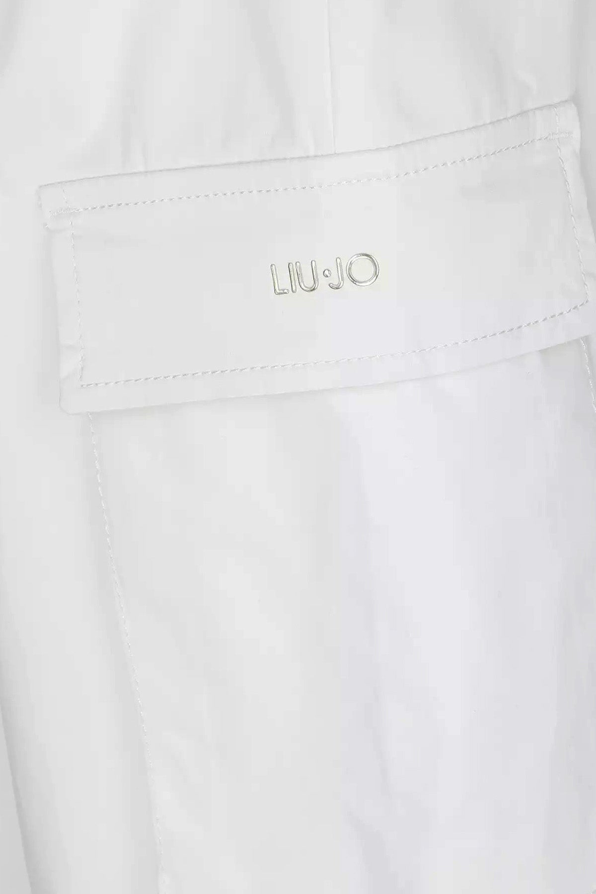 Liu Jo Pileli Kemerli Kargo Pantolon-Pantolon-Libas