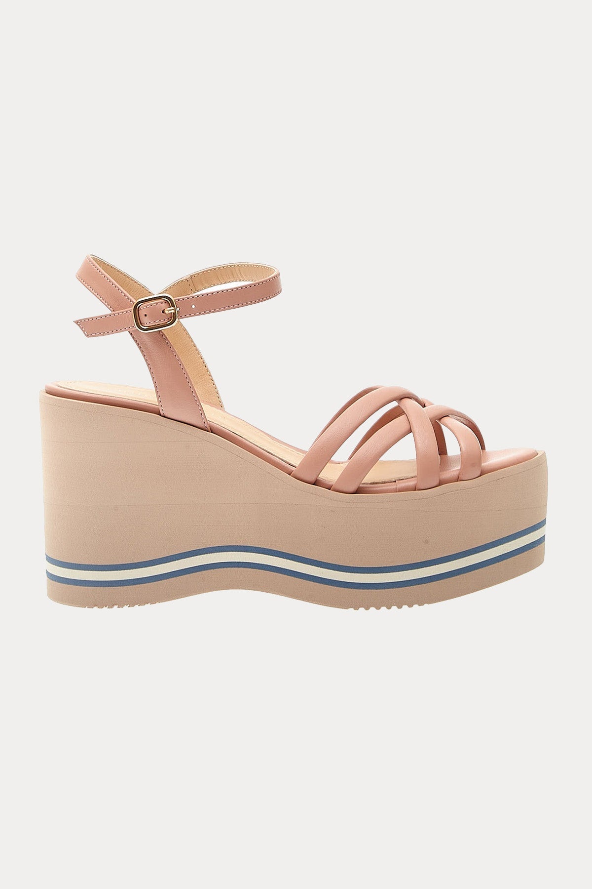 Paloma Barcelo Lioba Platform Tabanlı Deri Sandalet