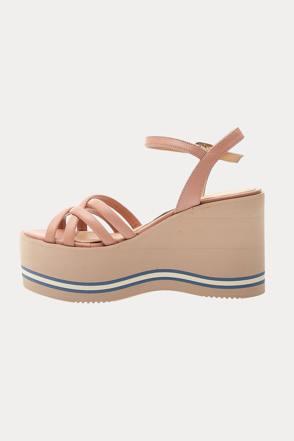 Paloma Barcelo Lioba Platform Tabanlı Deri Sandalet-Sandalet-Libas