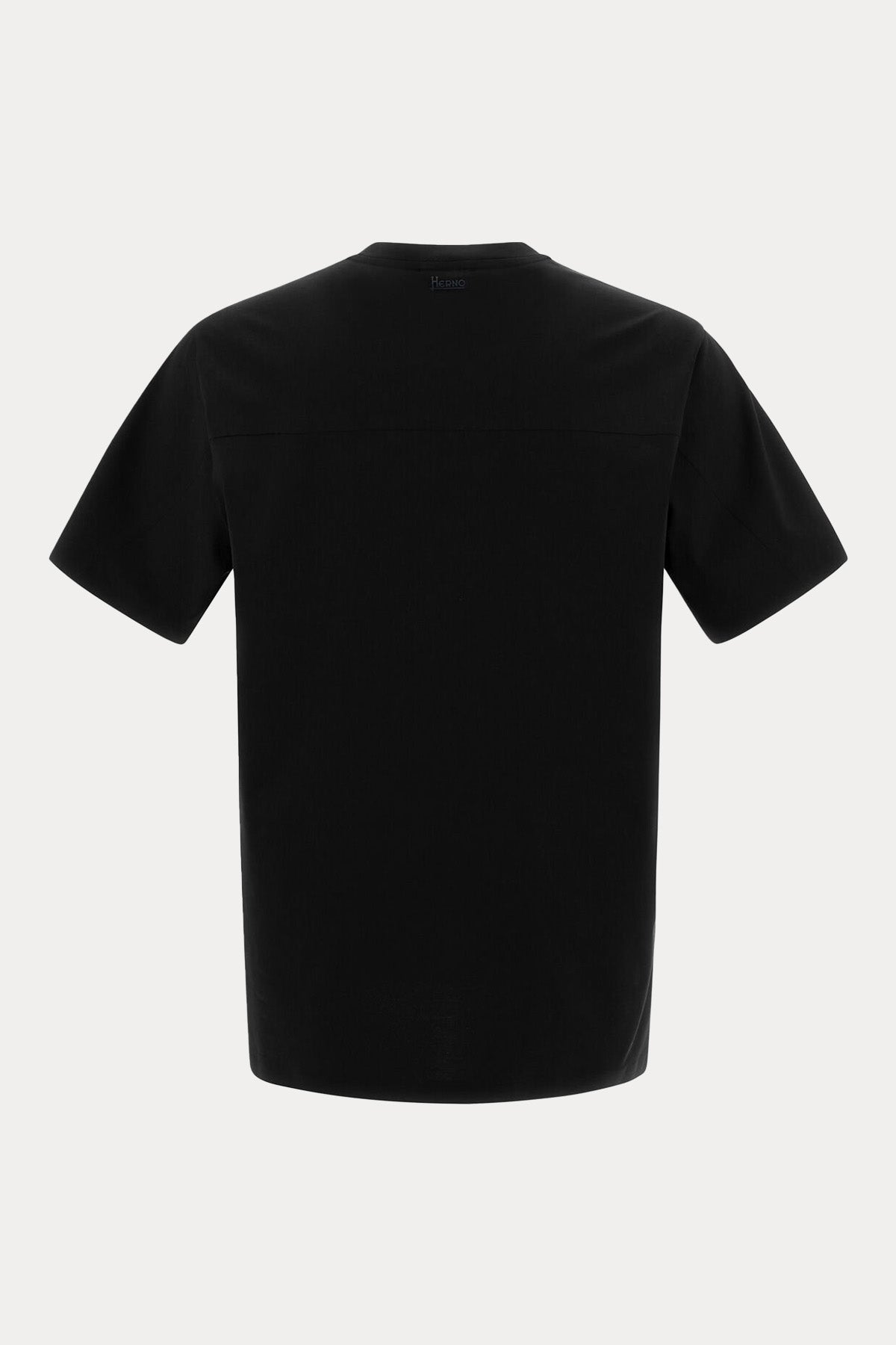 Herno Yuvarlak Yaka Streç T-shirt-T-shirt-Libas
