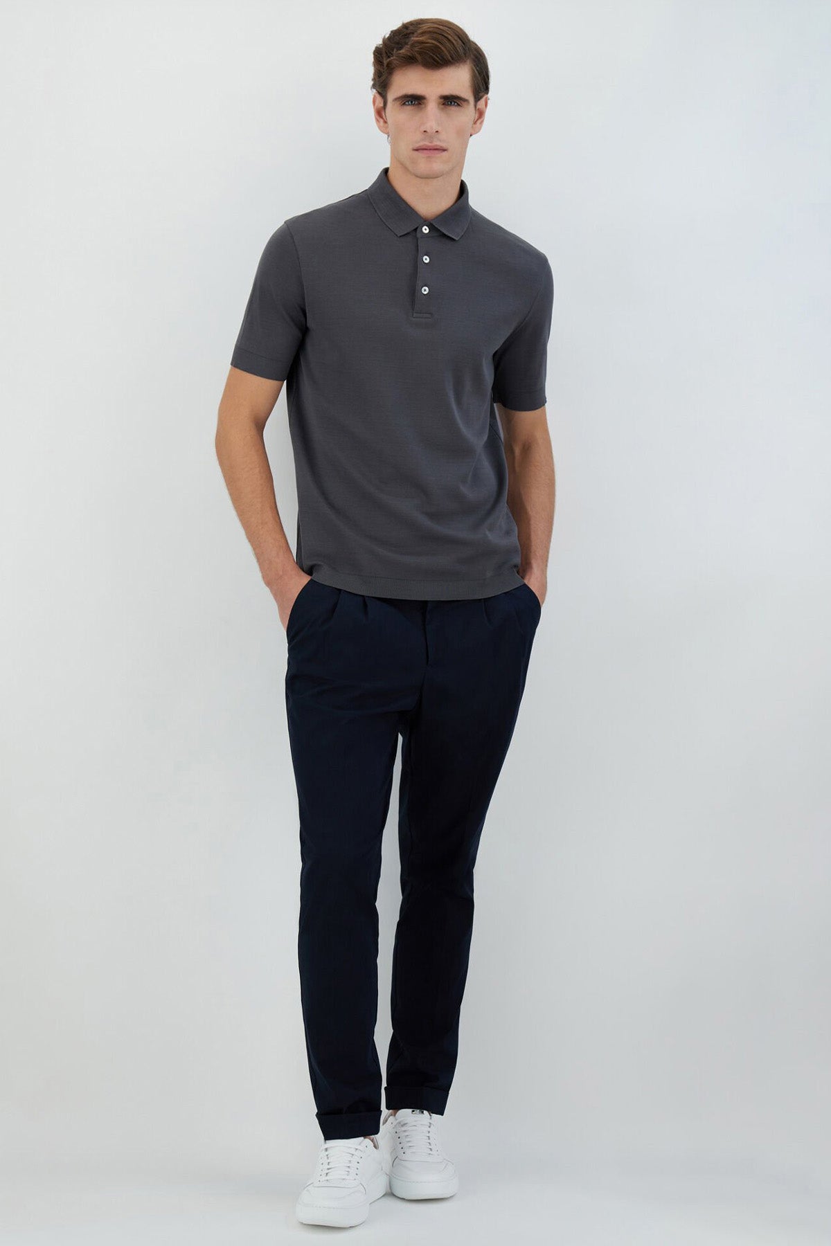 Herno Regular Fit Polo Yaka T-shirt