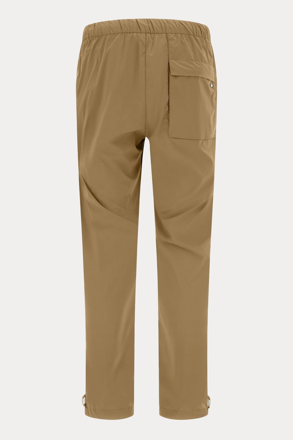 Herno Beli Lastikli Tek Pile Paçası Büzgülü Pantolon-Pantolon-Libas
