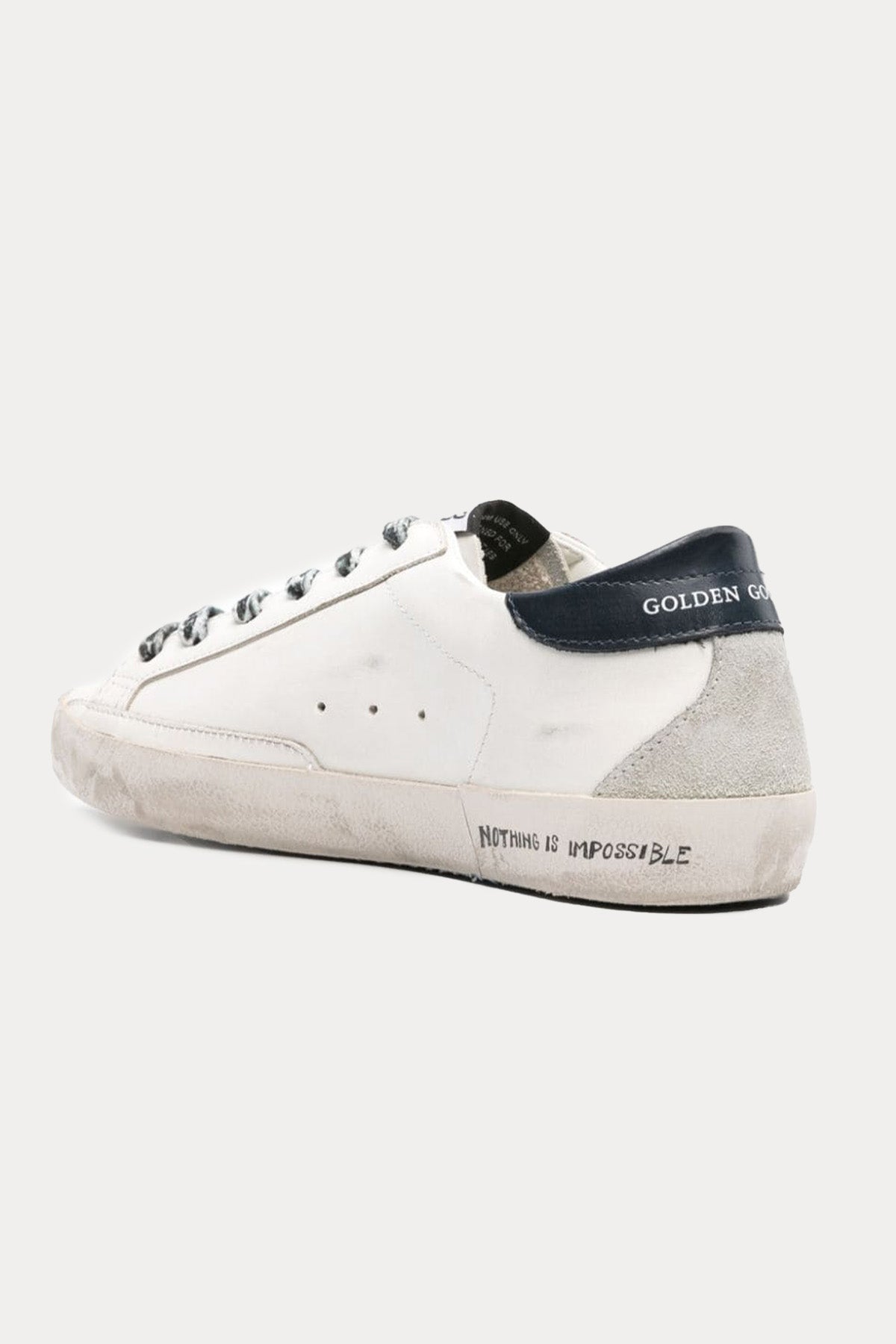 Golden Goose Super-Star Payetli Deri Sneaker Ayakkabı