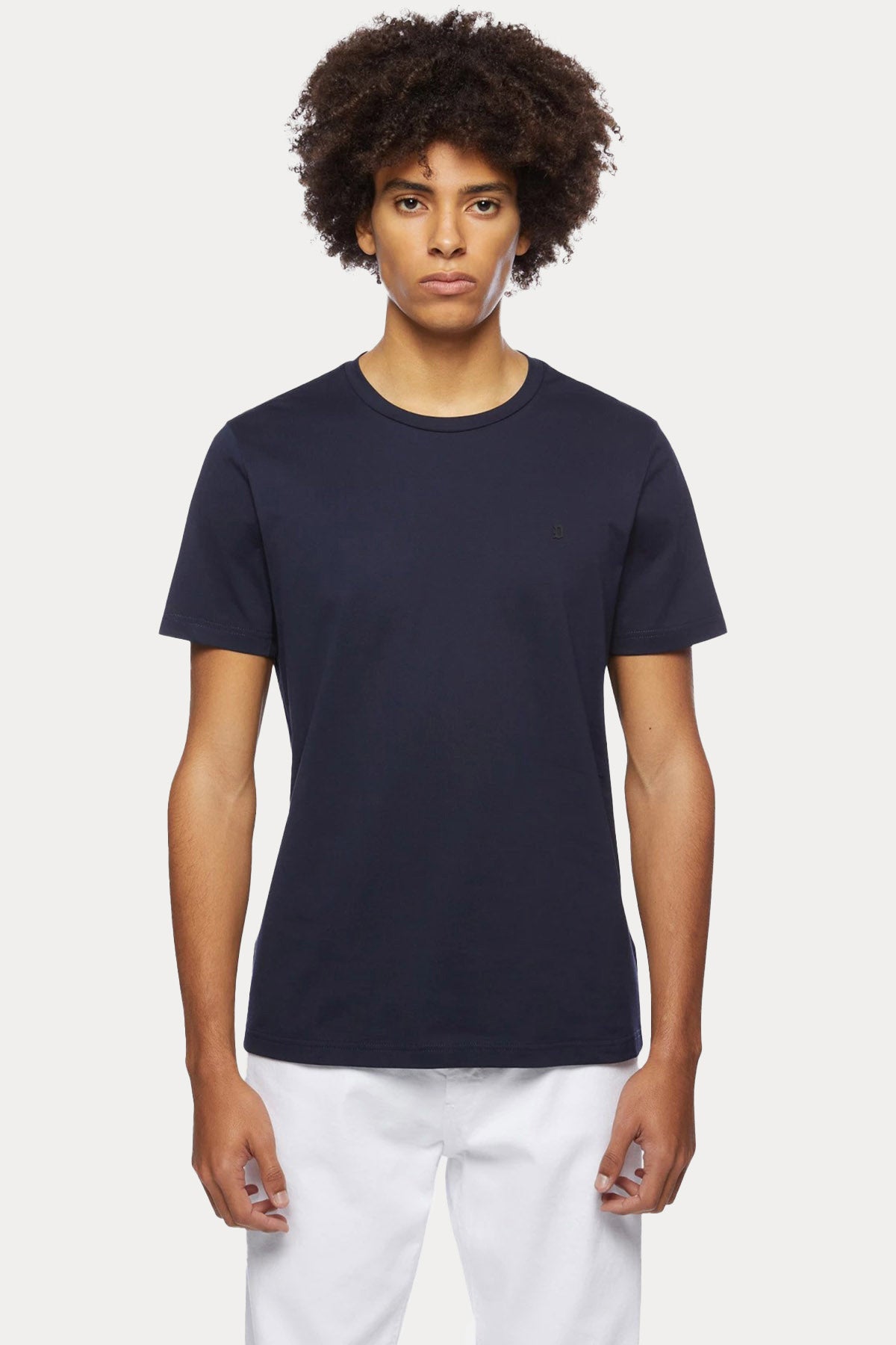 Dondup Regular Fit Yuvarlak Yaka Logolu T-shirt-T-shirt-Libas