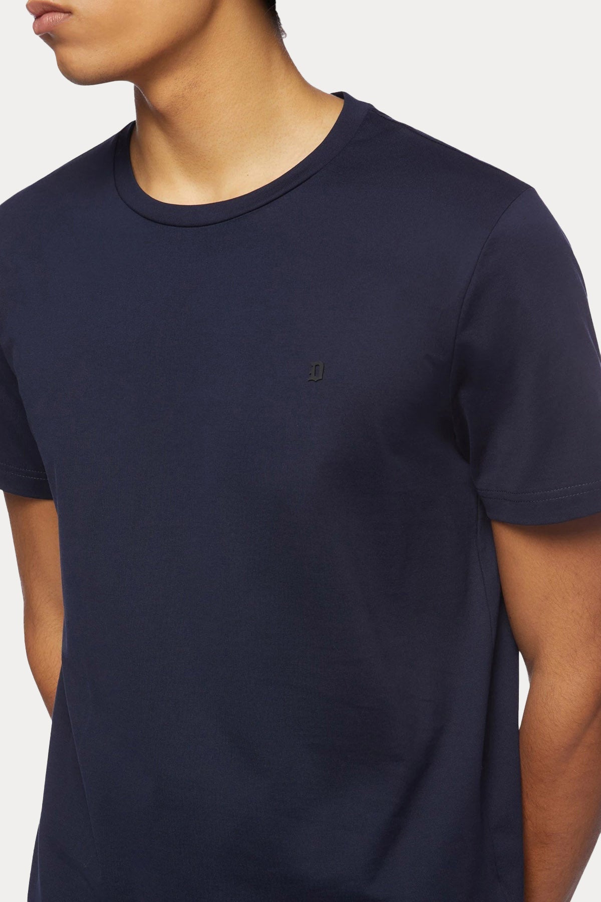 Dondup Regular Fit Yuvarlak Yaka Logolu T-shirt-T-shirt-Libas